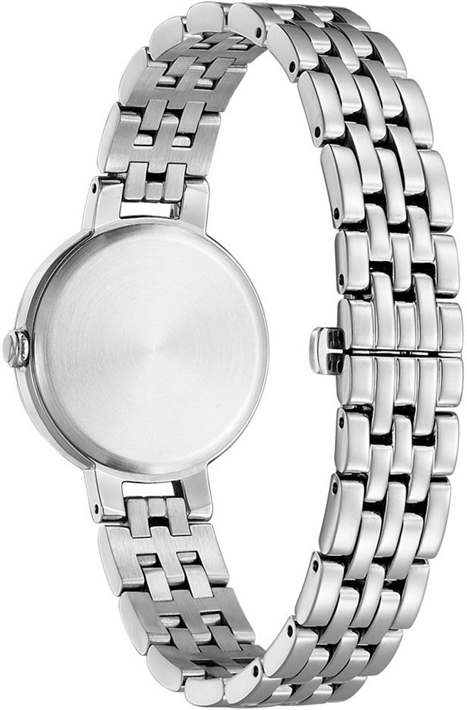Citizen Solaruhr, Armbanduhr, Damenuhr, Edelstahlarmband, Saphirglas