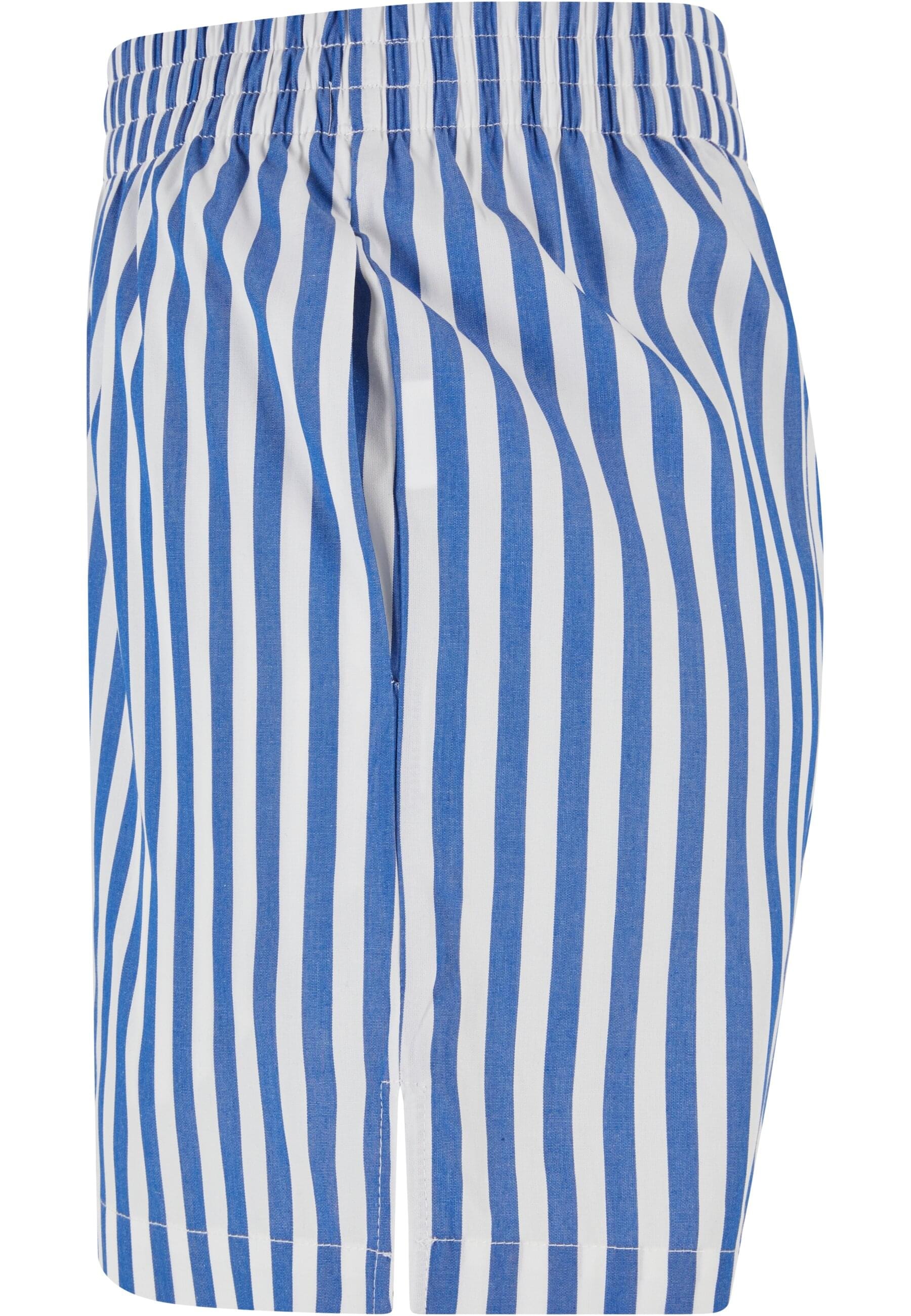 URBAN CLASSICS Shorts »Urban Classics Damen Ladies Striped Shorts«, (1 tlg.)