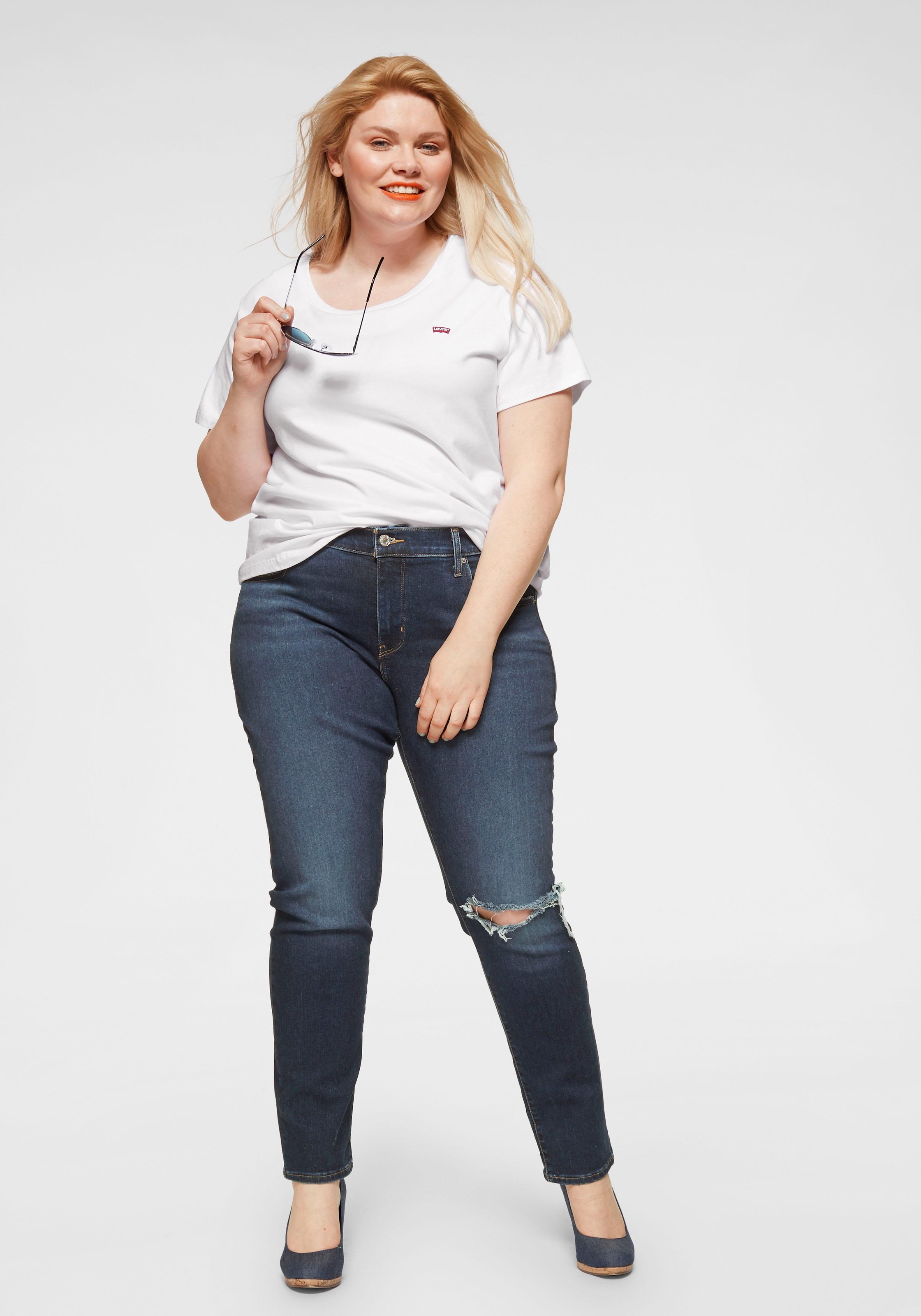 Levi's Plus The Perfect Tee T-Shirt White XXL 3