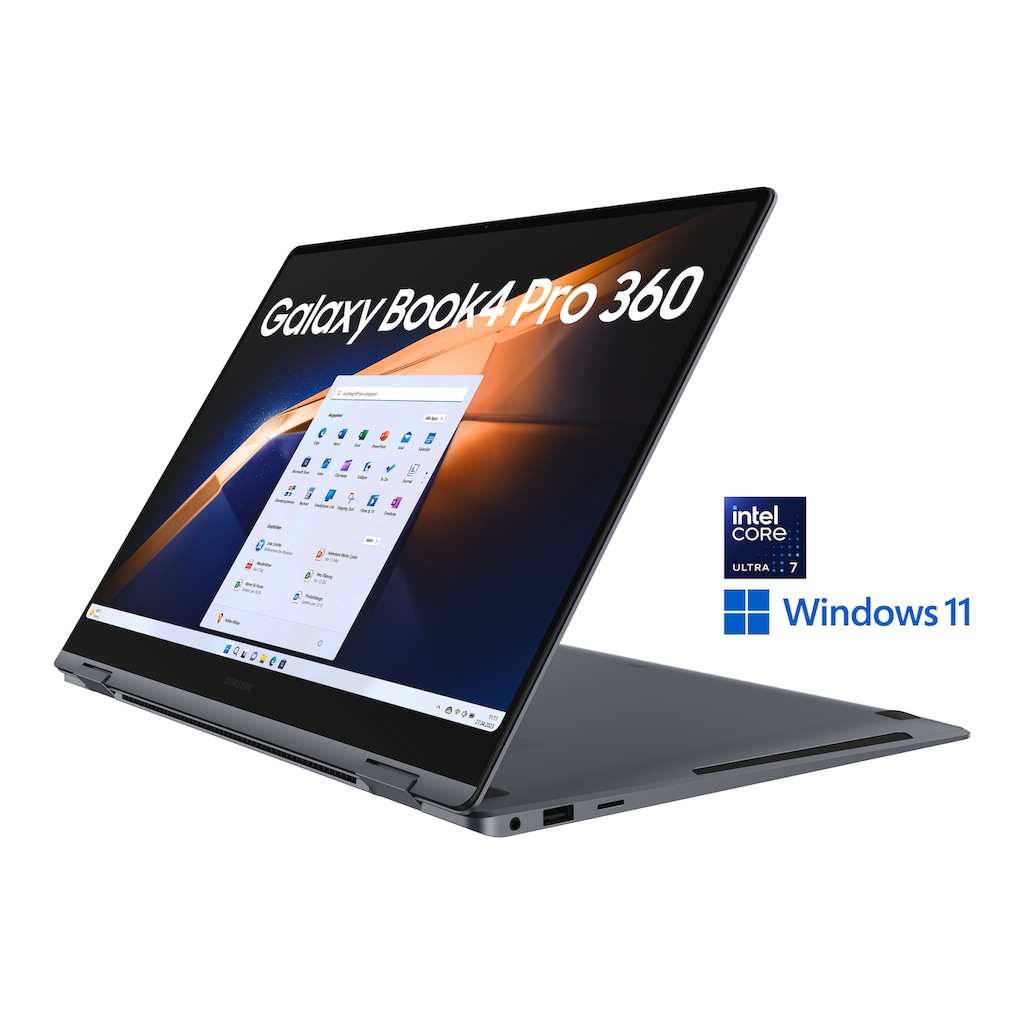 Samsung Convertible Notebook »NP960Q Galaxy Book4 Pro 360 16''«, 40,6 cm, / 16 Zoll, Intel, Core Ultra 7, 512 GB SSD