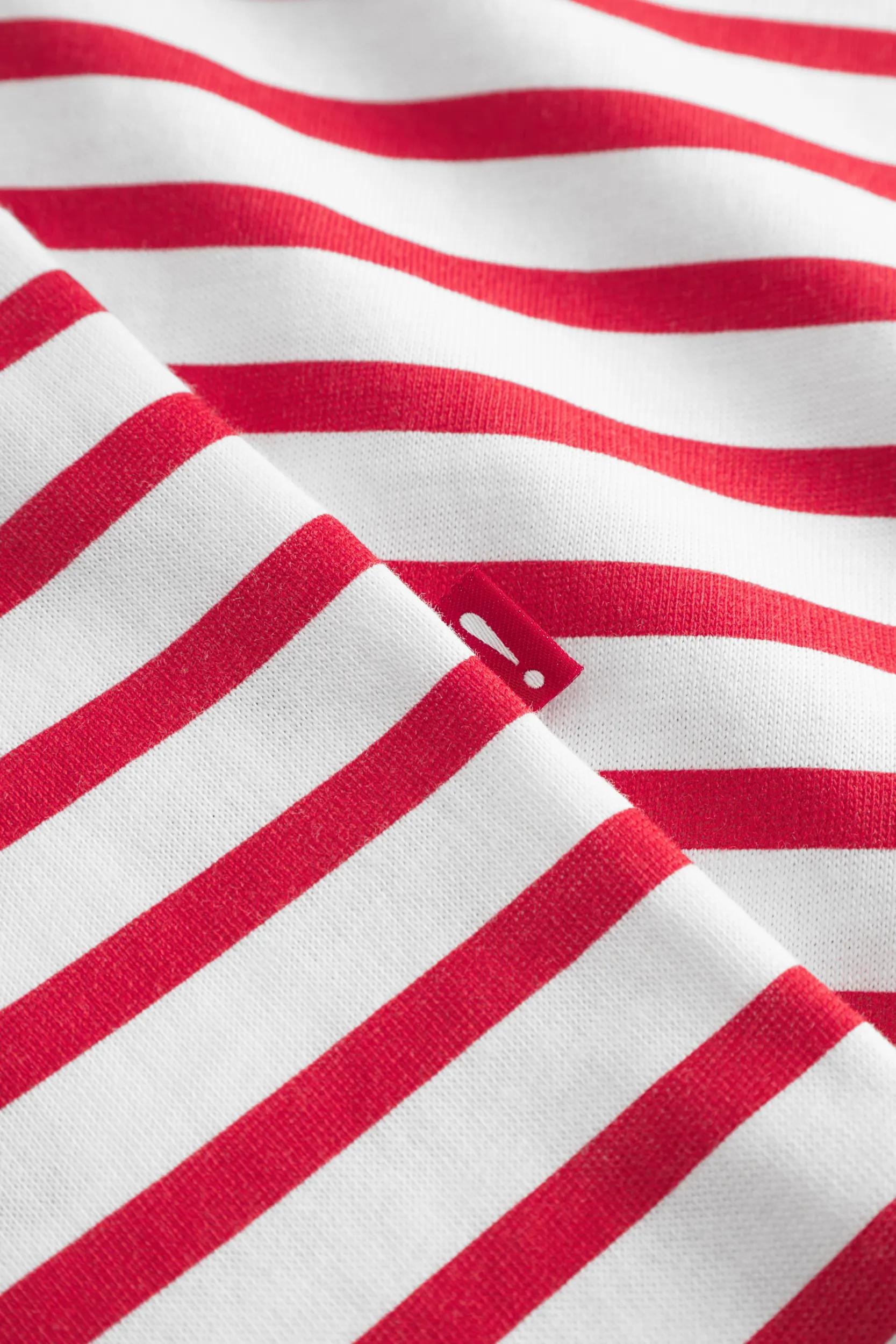 Joop Jeans T-Shirt "Teele" geringelt, gerippter Rundhals günstig online kaufen