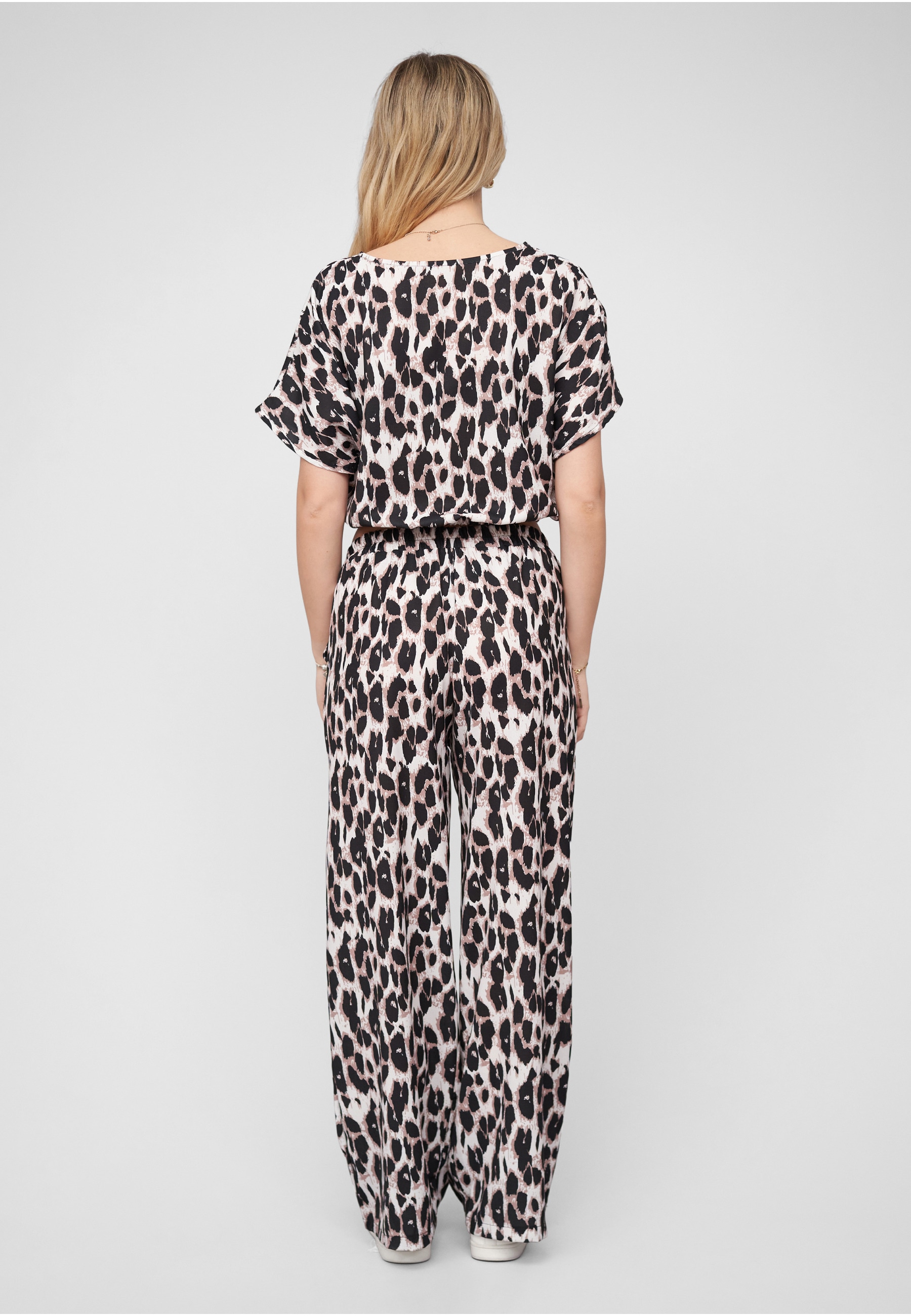 CLOUD 5IVE Stoffhose »CLOUD 5IVE Set Batwing Top and Wide Pants«