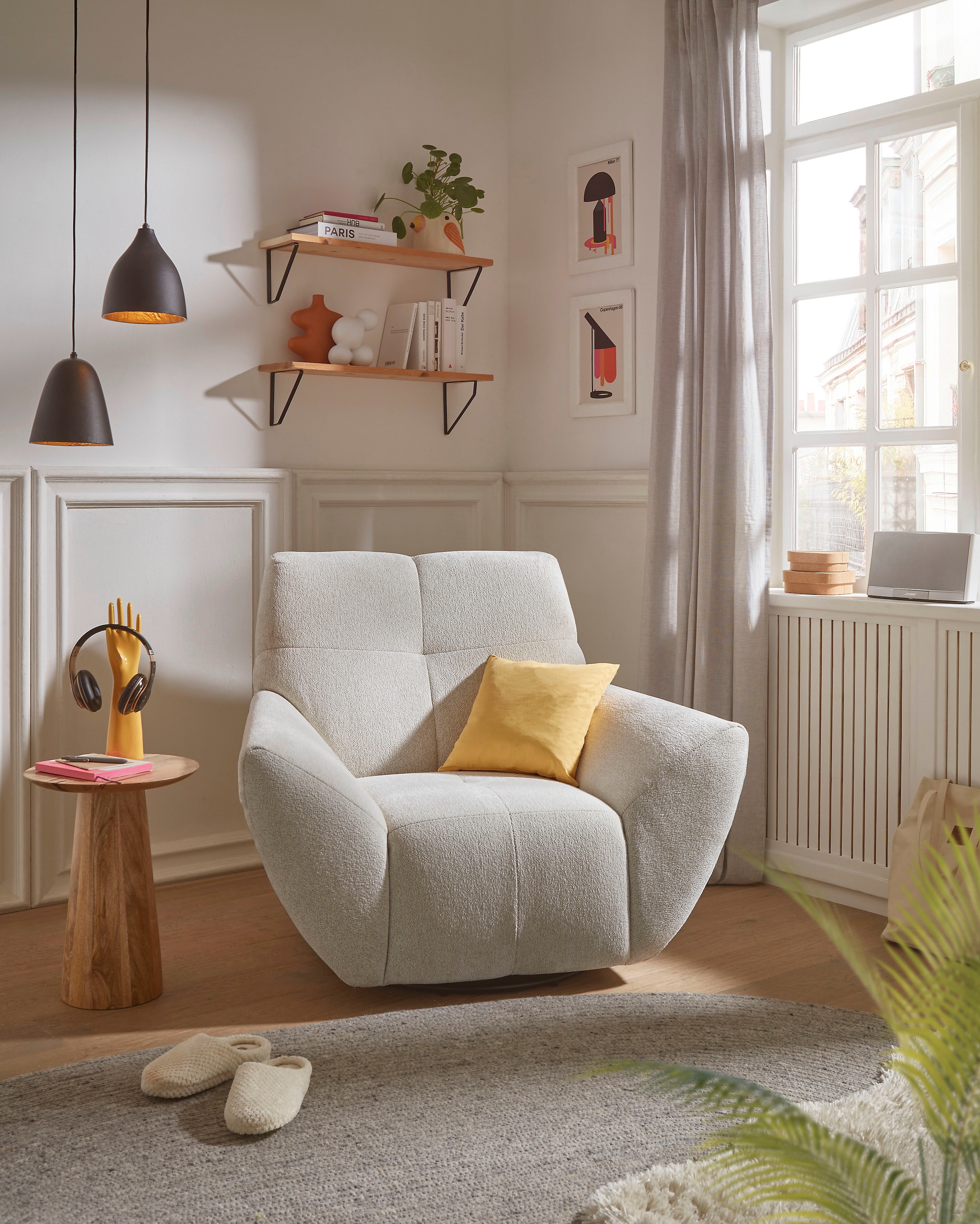 ED EXCITING DESIGN Kėdė ant ratukų »Nils« frei im Raum st...
