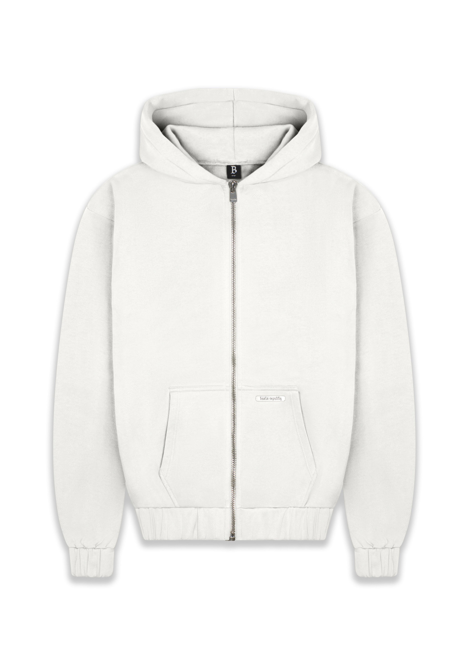 Dropsize Sweatjacke "Dropsize Herren Super Heavy Blank Zip-Hoodie"
