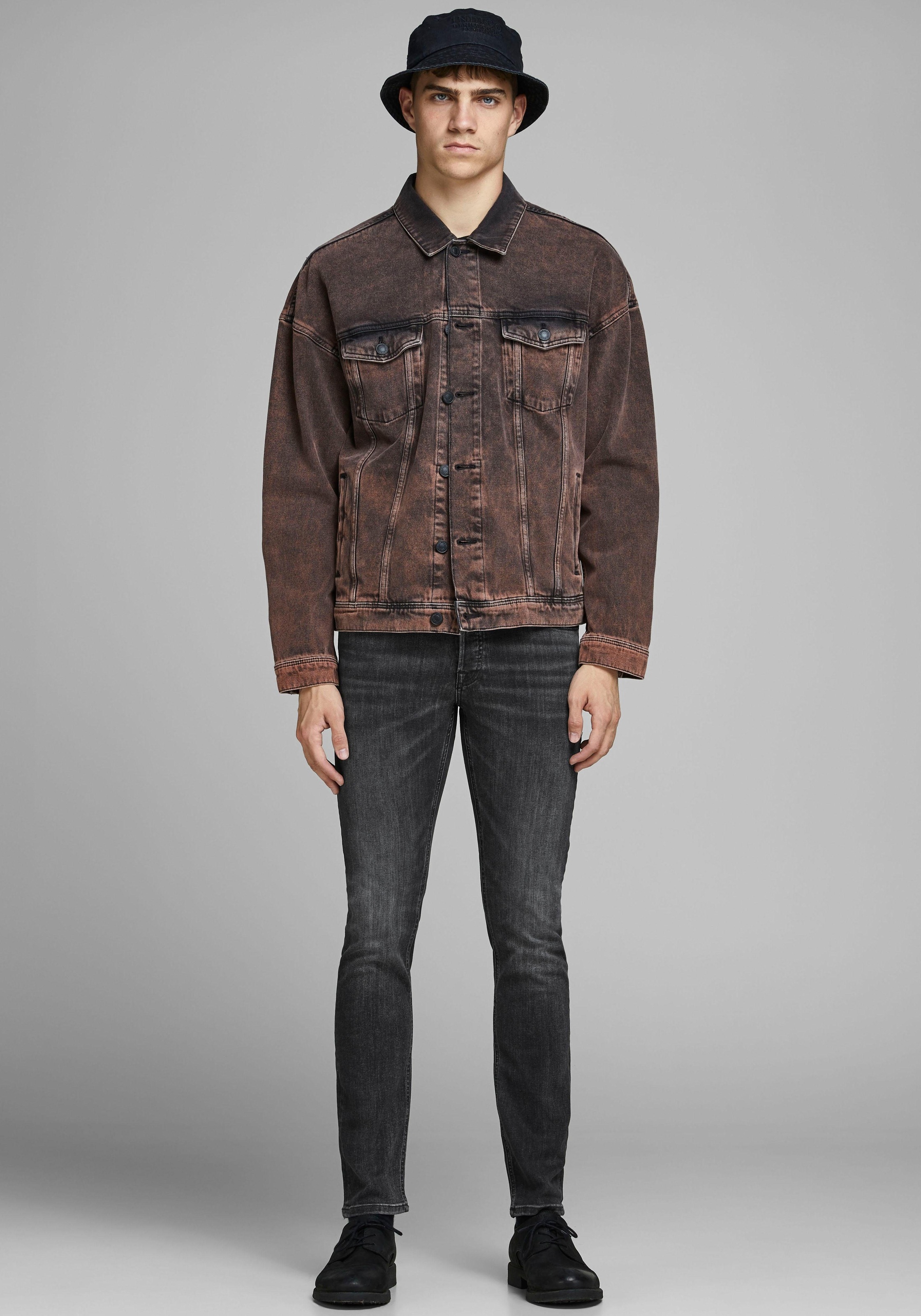 Jack & Jones Jean Glenn Original Am 817 Slim Black Denim 30 Homme 4