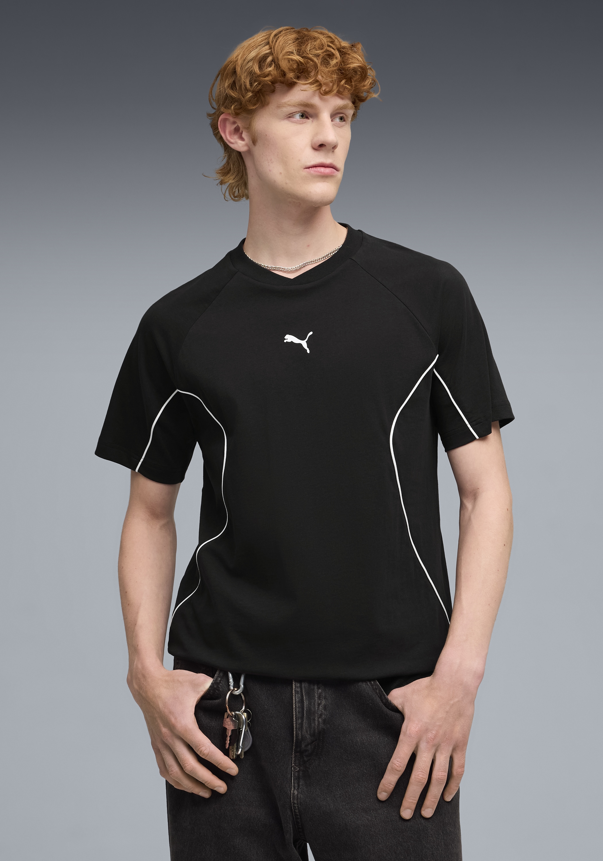 PUMA T-Shirt "SPORT TEE" Regular Fit, Kurzarm, Rundhalsausschnitt günstig online kaufen