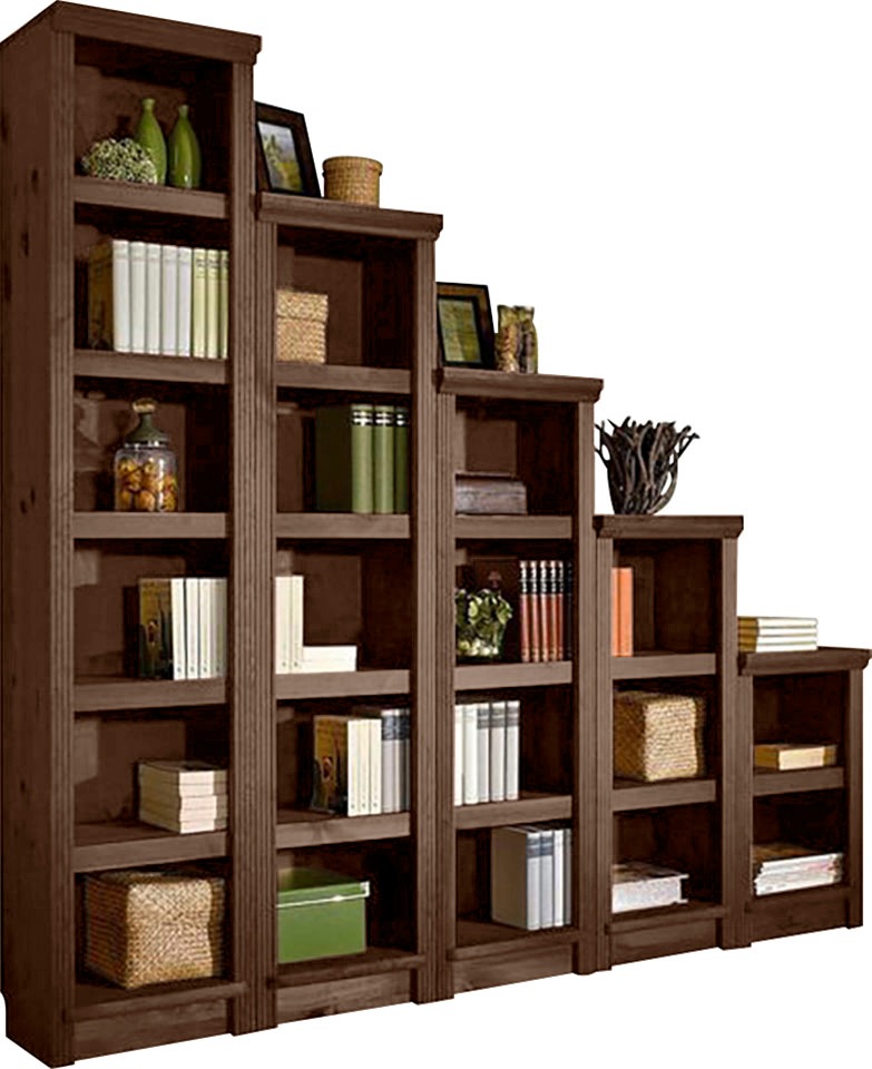 Home affaire Bibliothek "Soeren Stege" 5 Stk. tlg. Aus Massiver Kiefer günstig online kaufen