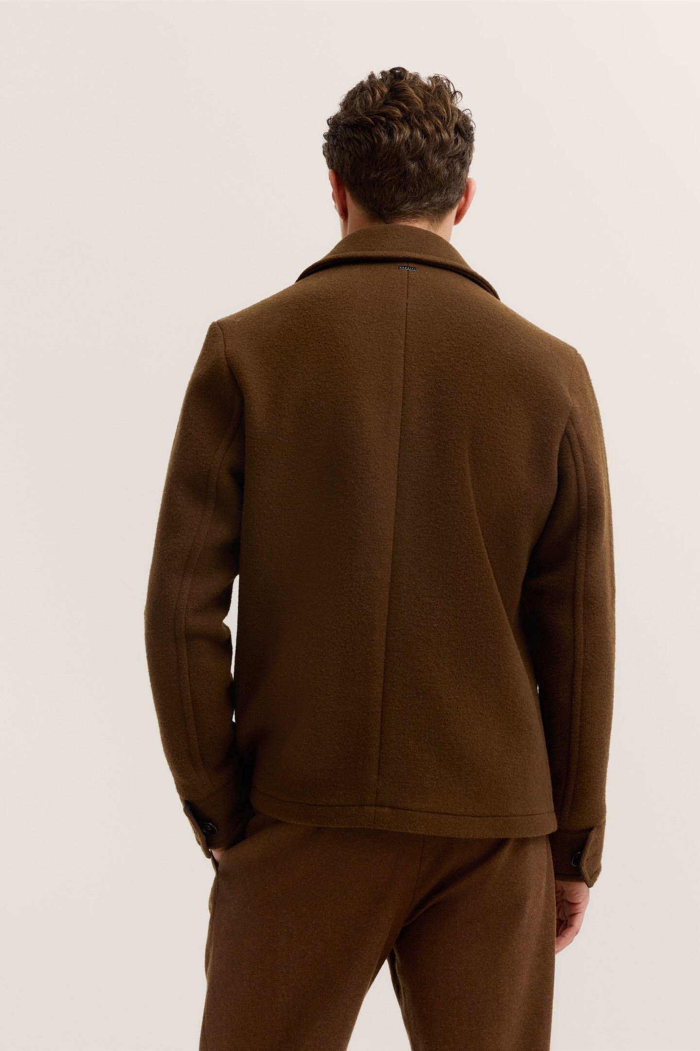 bugatti Hemdjacke »Regular Fit«, mit Umlegekragen & Knopfleiste