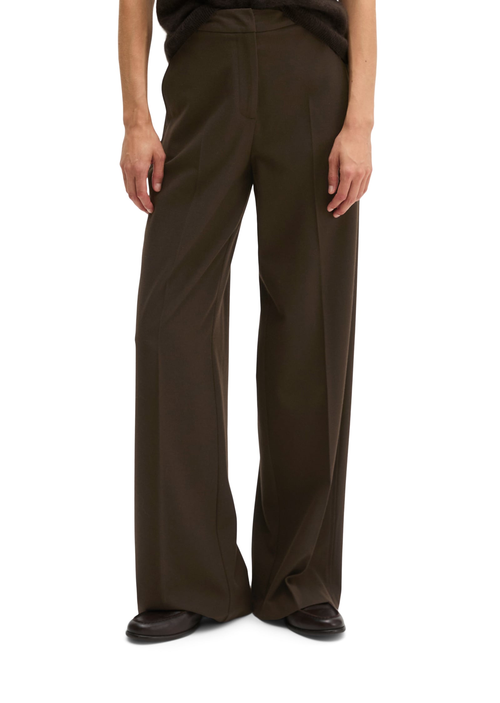 Marc OPolo Chinohose "aus recyceltem Polyester-Viskose-Mix"