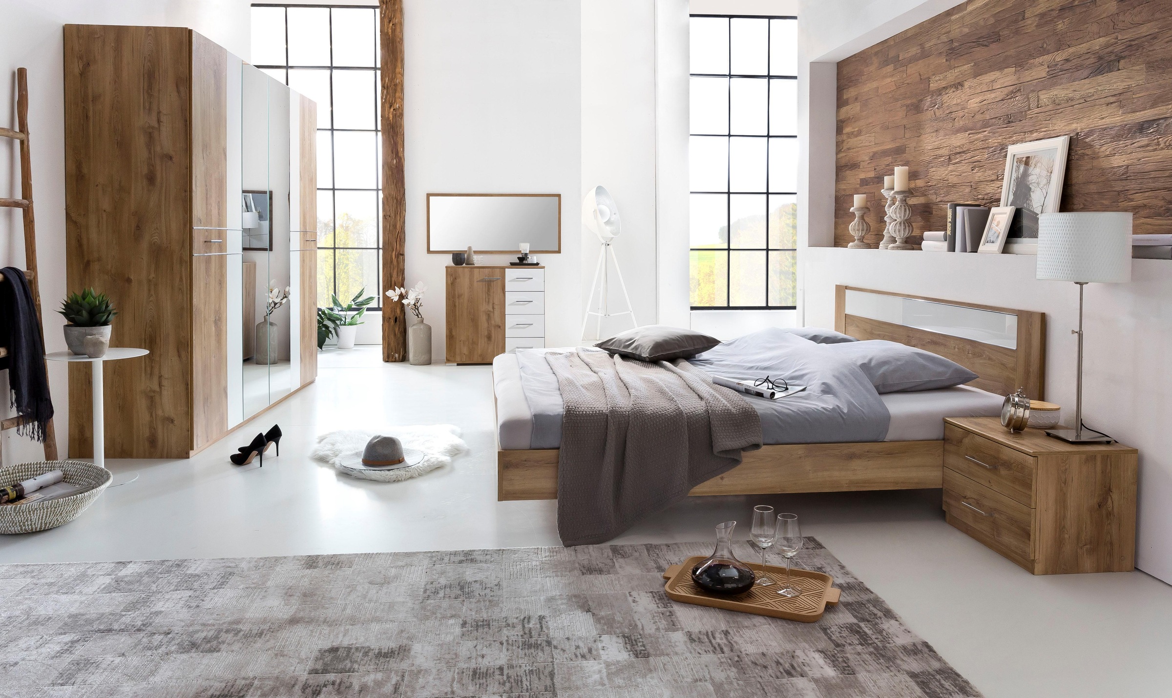 Wimex Schlafzimmer-Set Petra/Pamela, (Set, 4 St.)