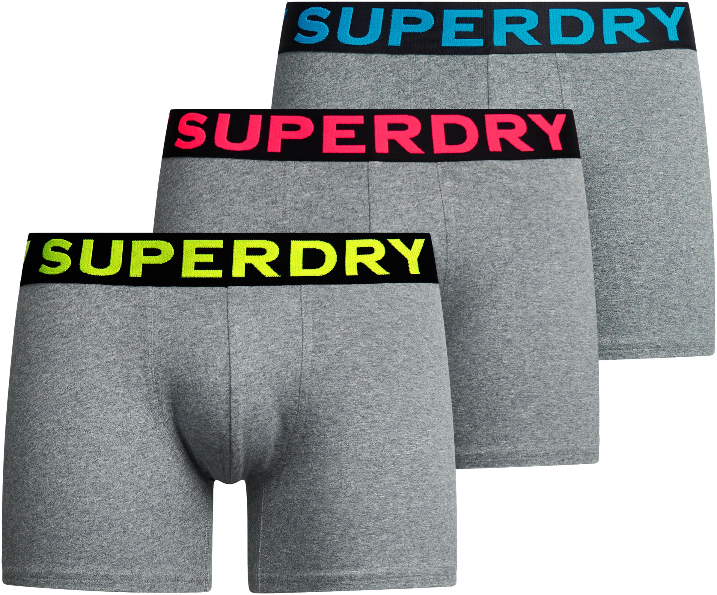 Superdry Boxershorts "BOXER TRIPLE PACK", (Packung, 3 St.)