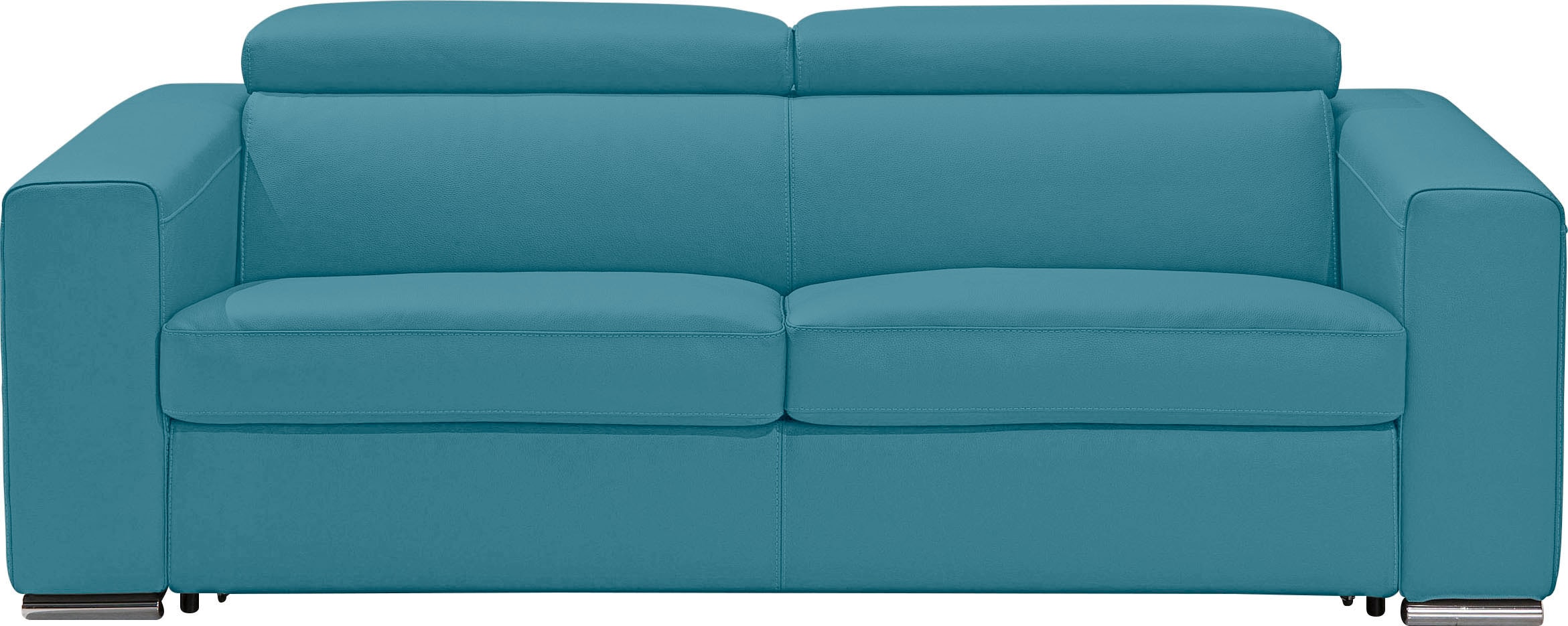 Egoitaliano Schlafsofa "Cabiria, Design und super Sitz- und Liegekomfort", Sofa inkl. Schlaffunktion, Kopfteile verstell