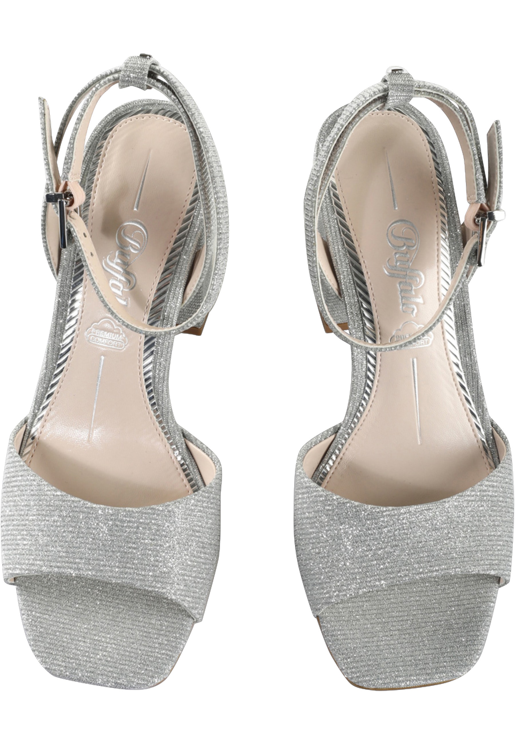 Buffalo High-Heel-Pumps "Buffalo Buffalo Charlotte Neat - Vegan Glitter" günstig online kaufen