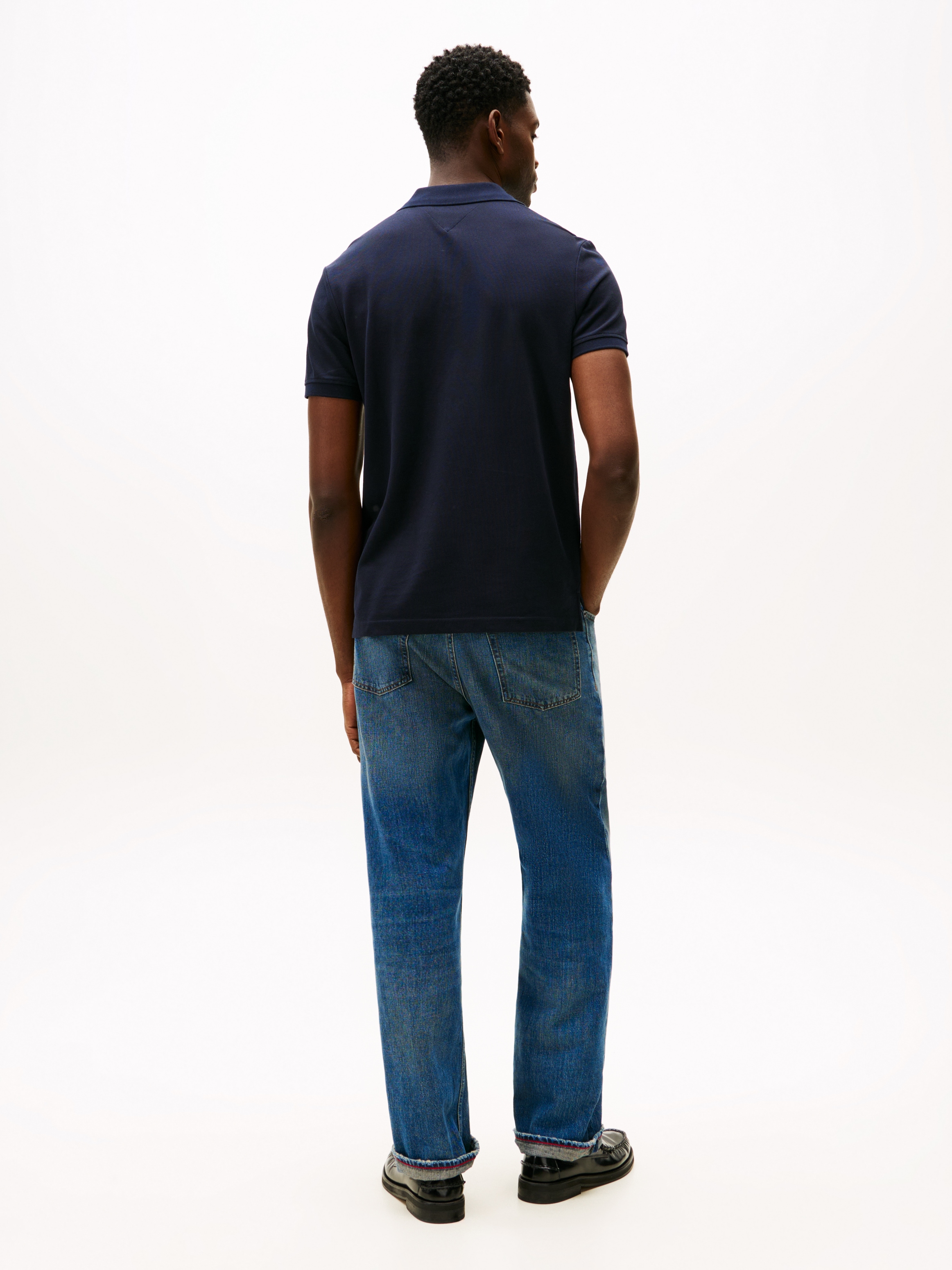 Tommy Hilfiger Poloshirt »FLAG GRAPHIC PIQUE« regular fit, Polokragen, Print