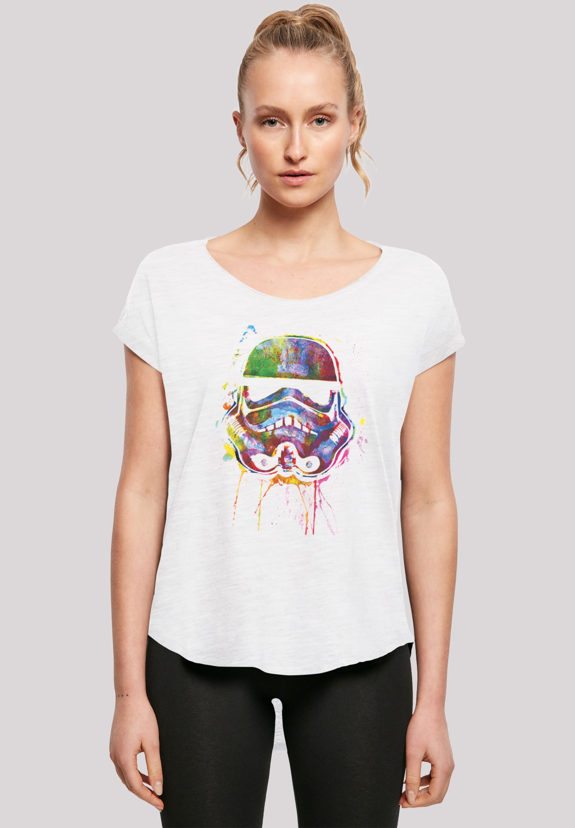 T-Shirt »Star Wars Stormtrooper«, Damen,Premium Merch,Lang,Longshirt,Bedruckt