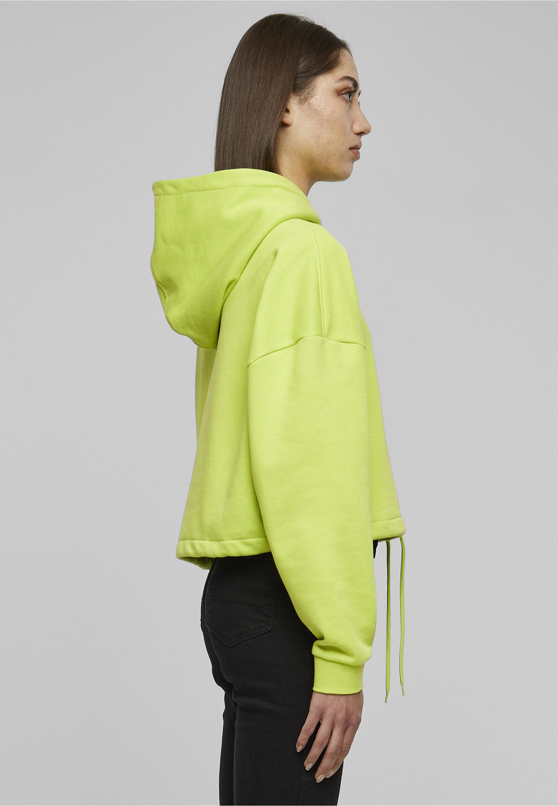 URBAN CLASSICS Kapuzenpullover »Urban Classics Damen Ladies Cropped Oversized Hoodie« 1