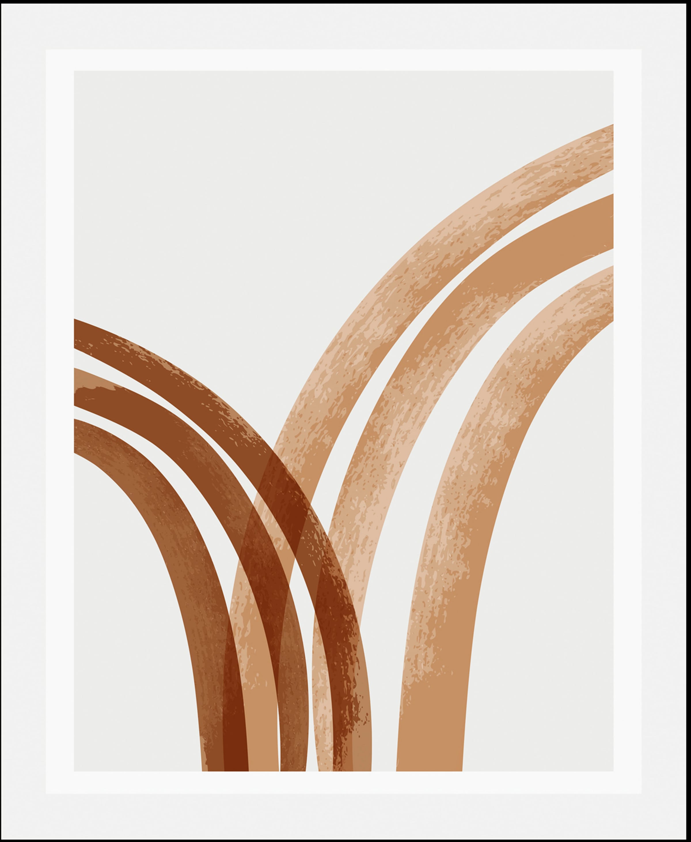 queence Bild "Lines", Abstrakt-Figuren-Kunst-Modern, (1 St.), gerahmt günstig online kaufen