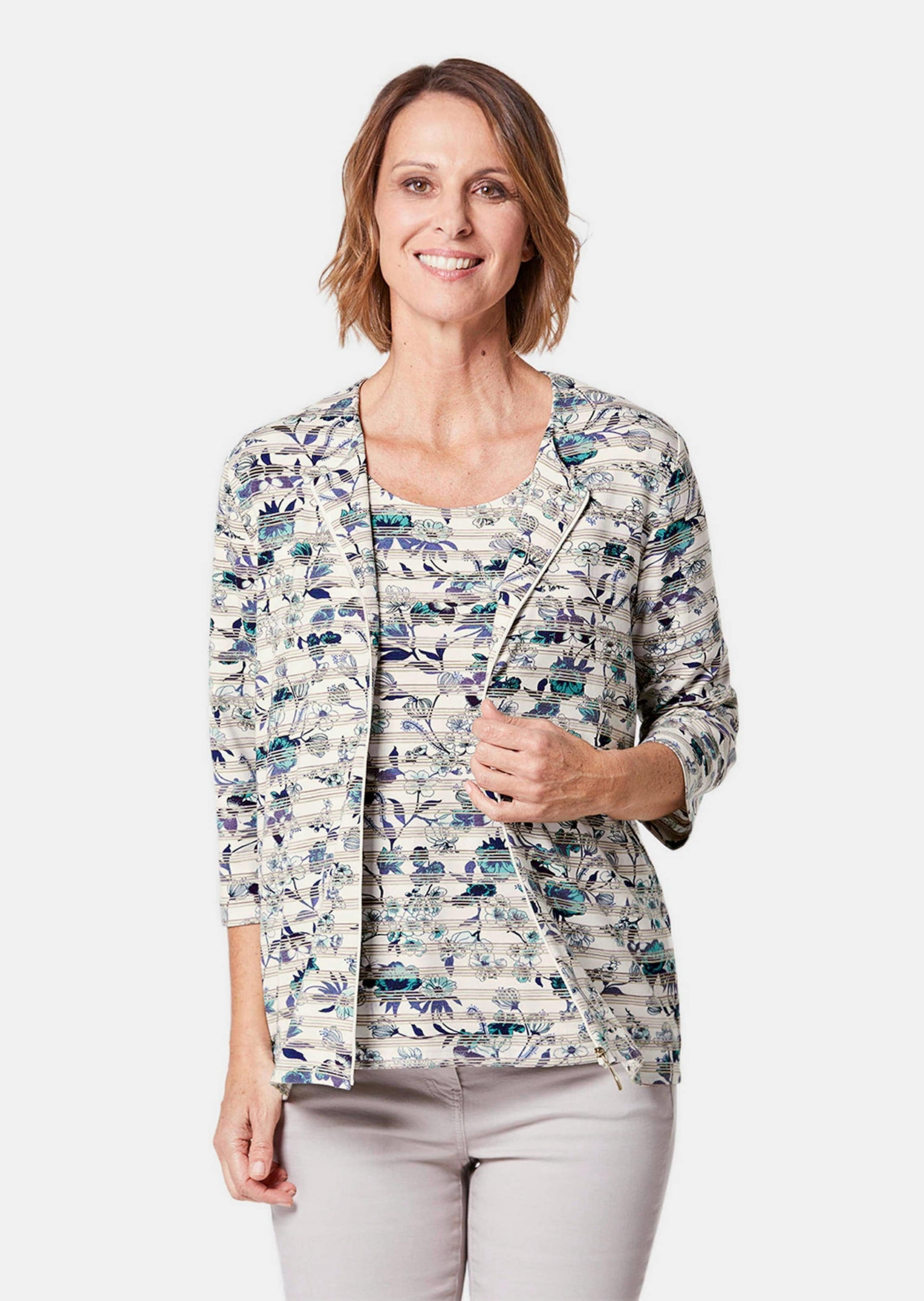 GOLDNER Sommerjacke »Shirtjacke Shirtjacke«