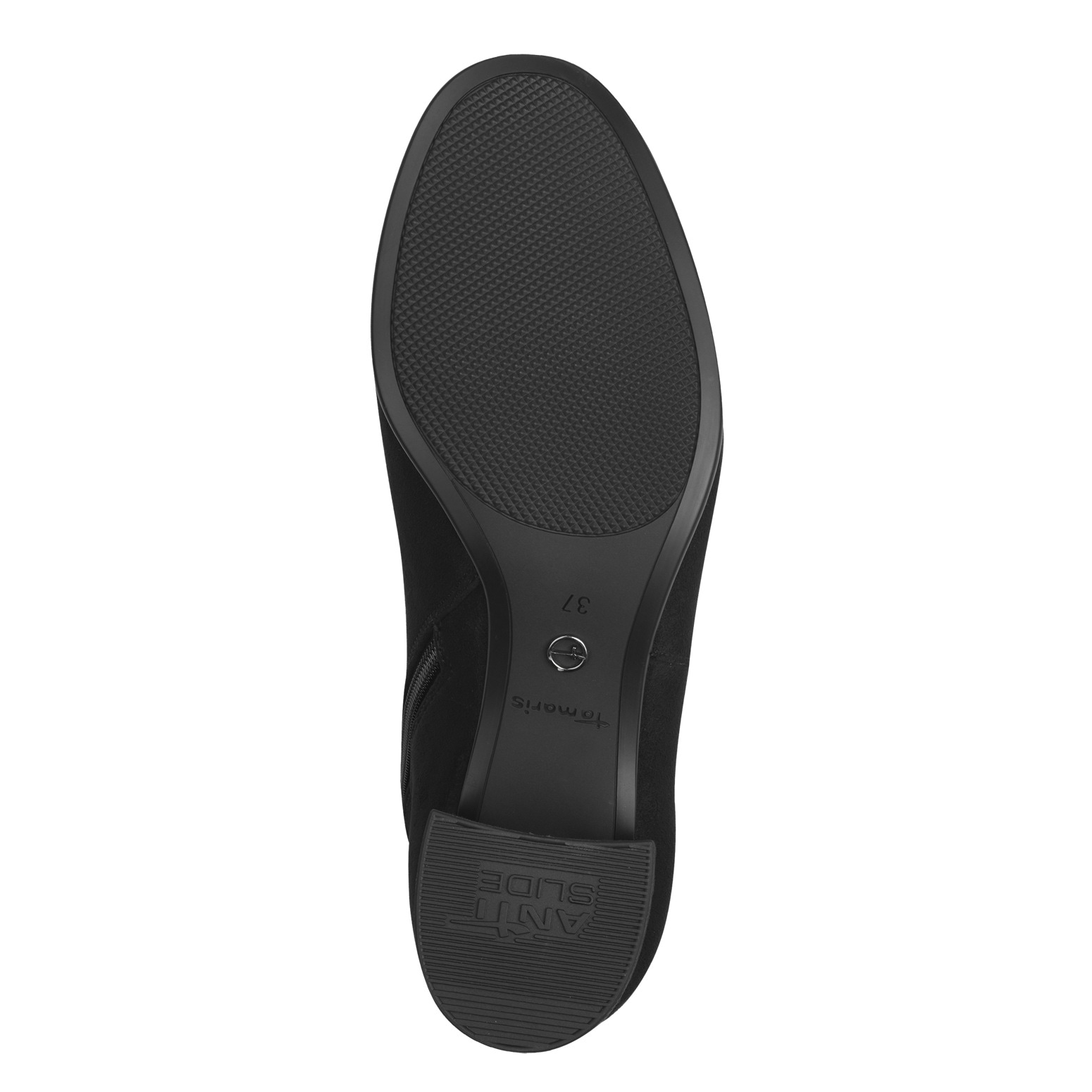 Tamaris Stiefelette, Blockabsatz, Basicstiefelette in veganer Verarbeitung, schmale Form