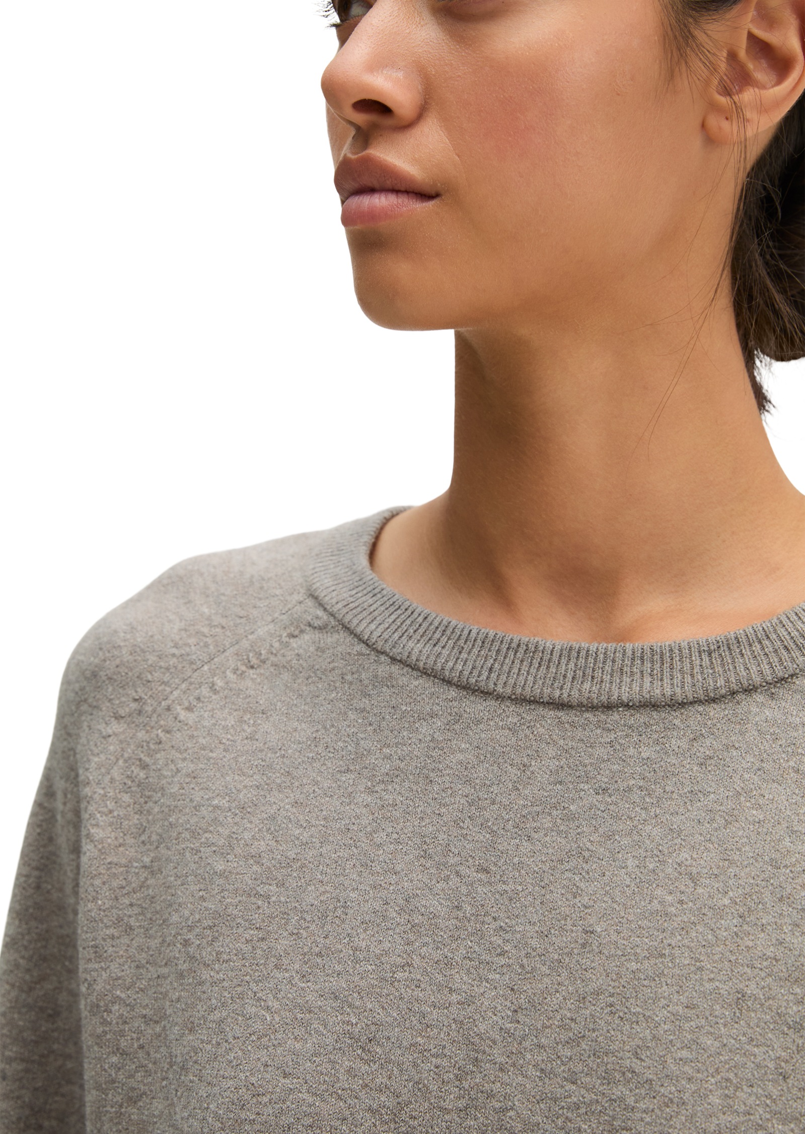 Marc O'Polo Strickpullover »aus Cotton Wool Stretch«