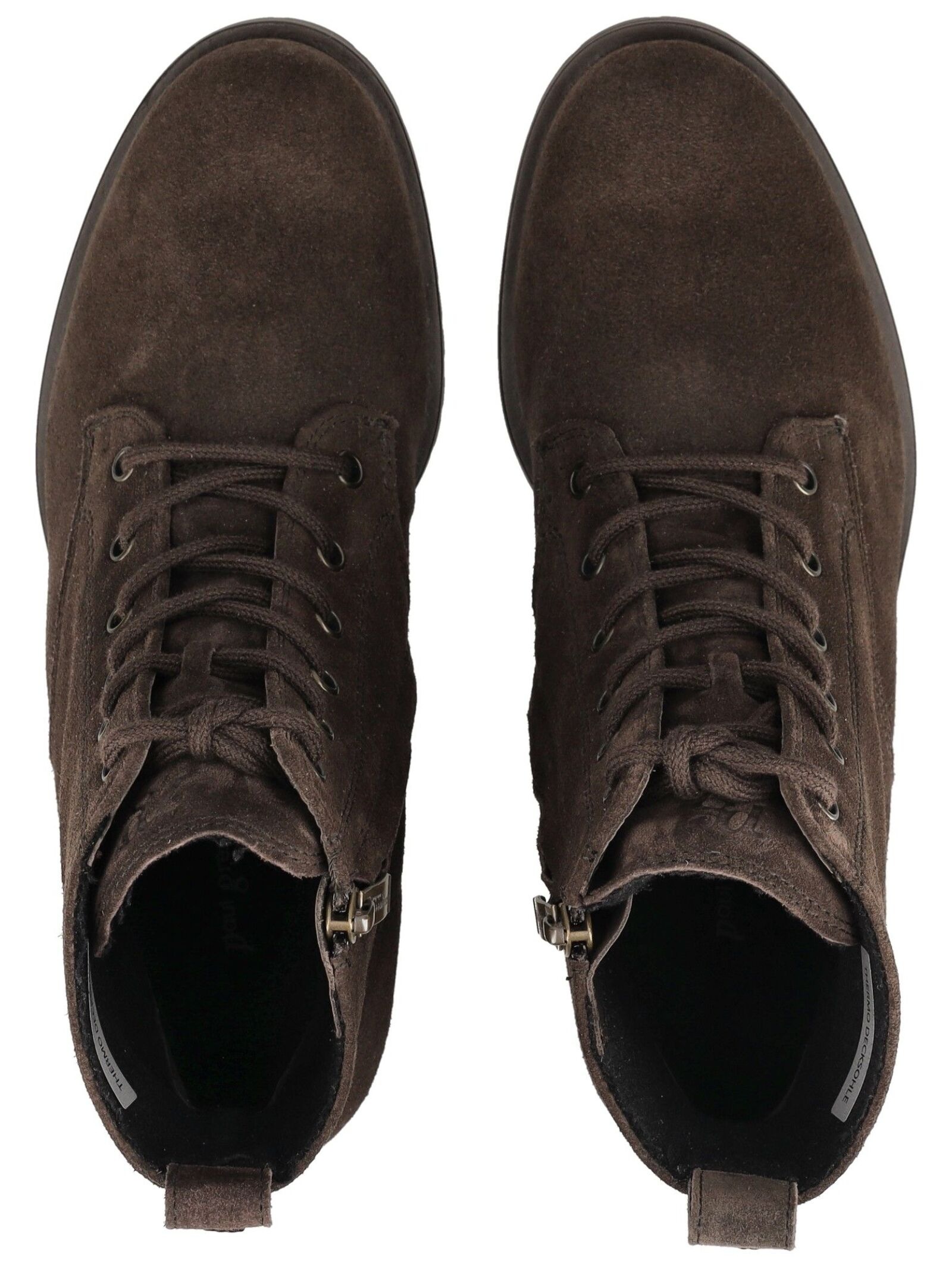 Paul Green Schnürstiefelette »Paul Green Stiefelette Veloursleder«
