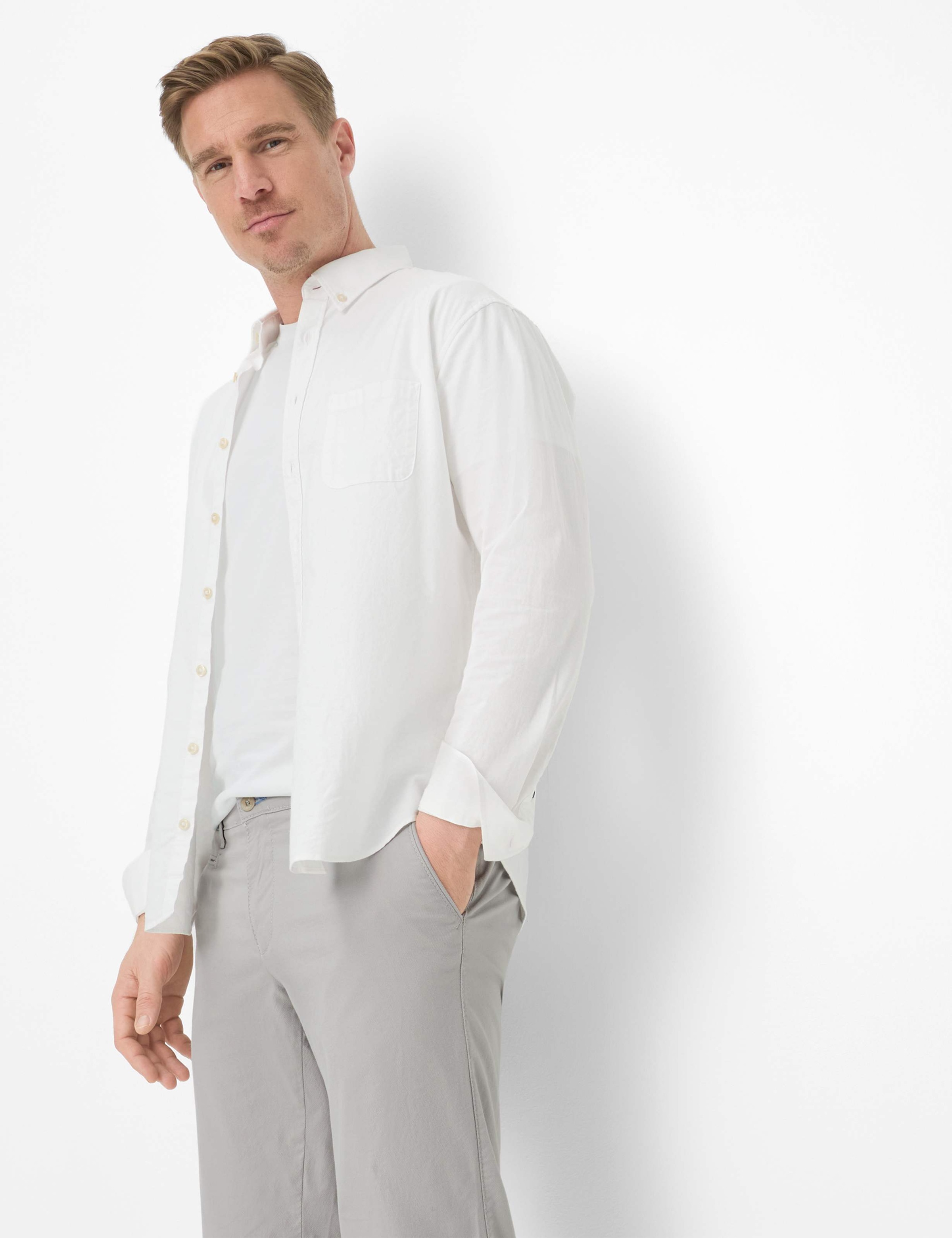 BRAX Fabio In Chino Pants Light Gray 33 4