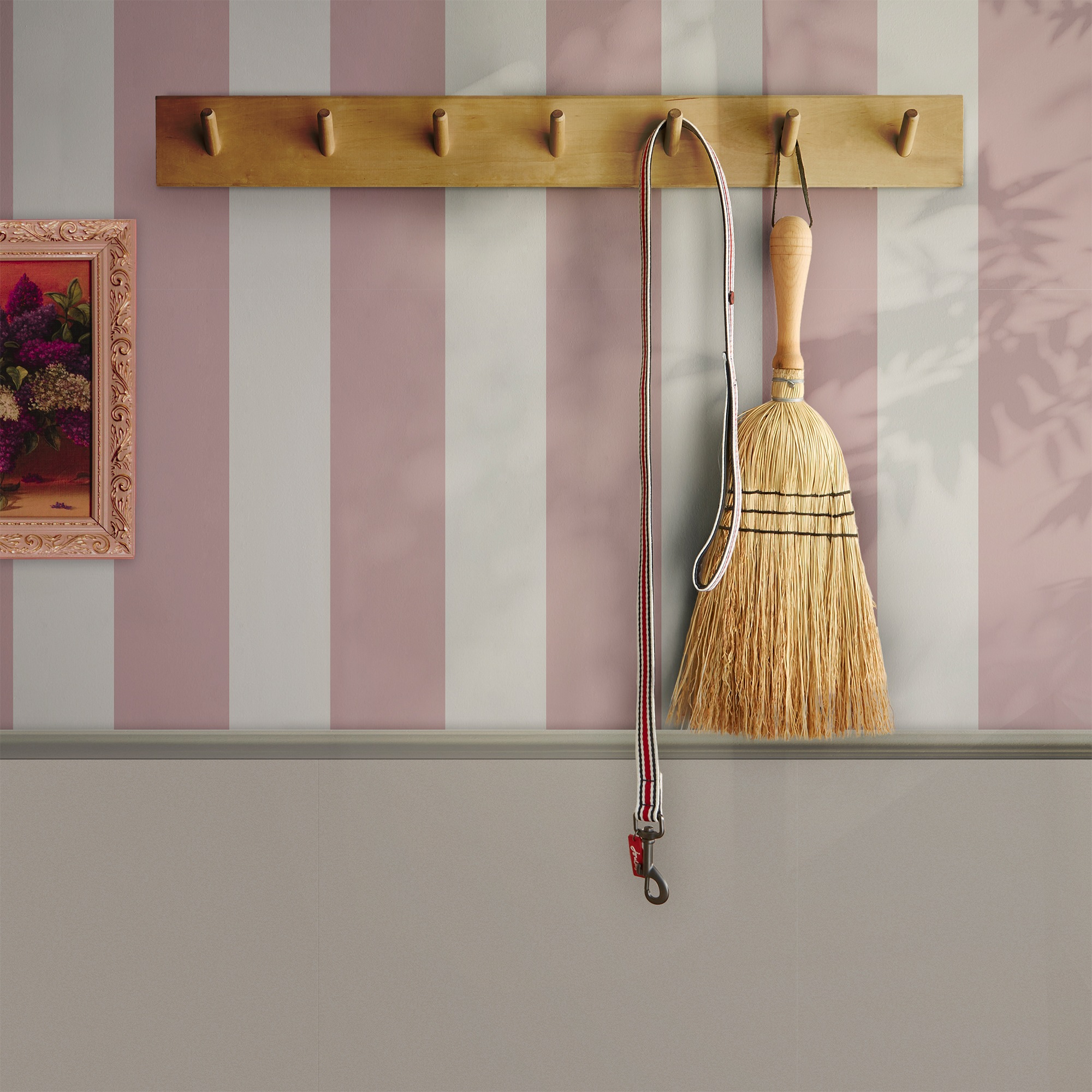 Joules Vliestapete "Harborough Stripe" gestreift glatt Design Tapeten