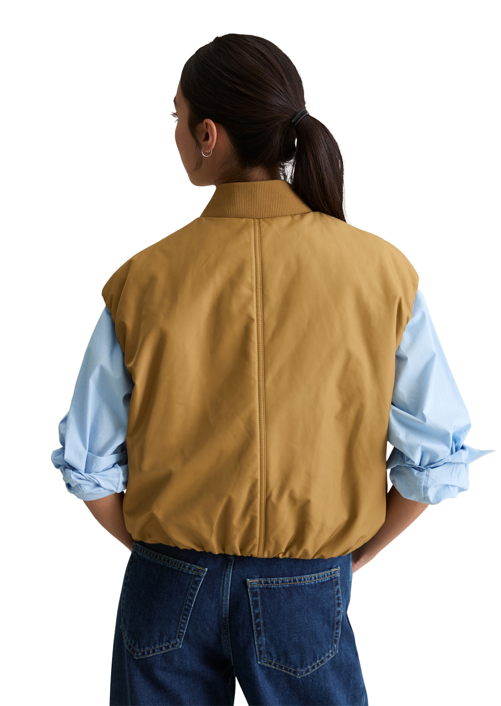 Marc O'Polo DENIM Steppweste »aus recyceltem Polyester«