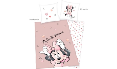 Disney Kinderbettwäsche »Disney´s Minnie Mouse«, mit tollem Minnie Mouse Motiv kaufen
