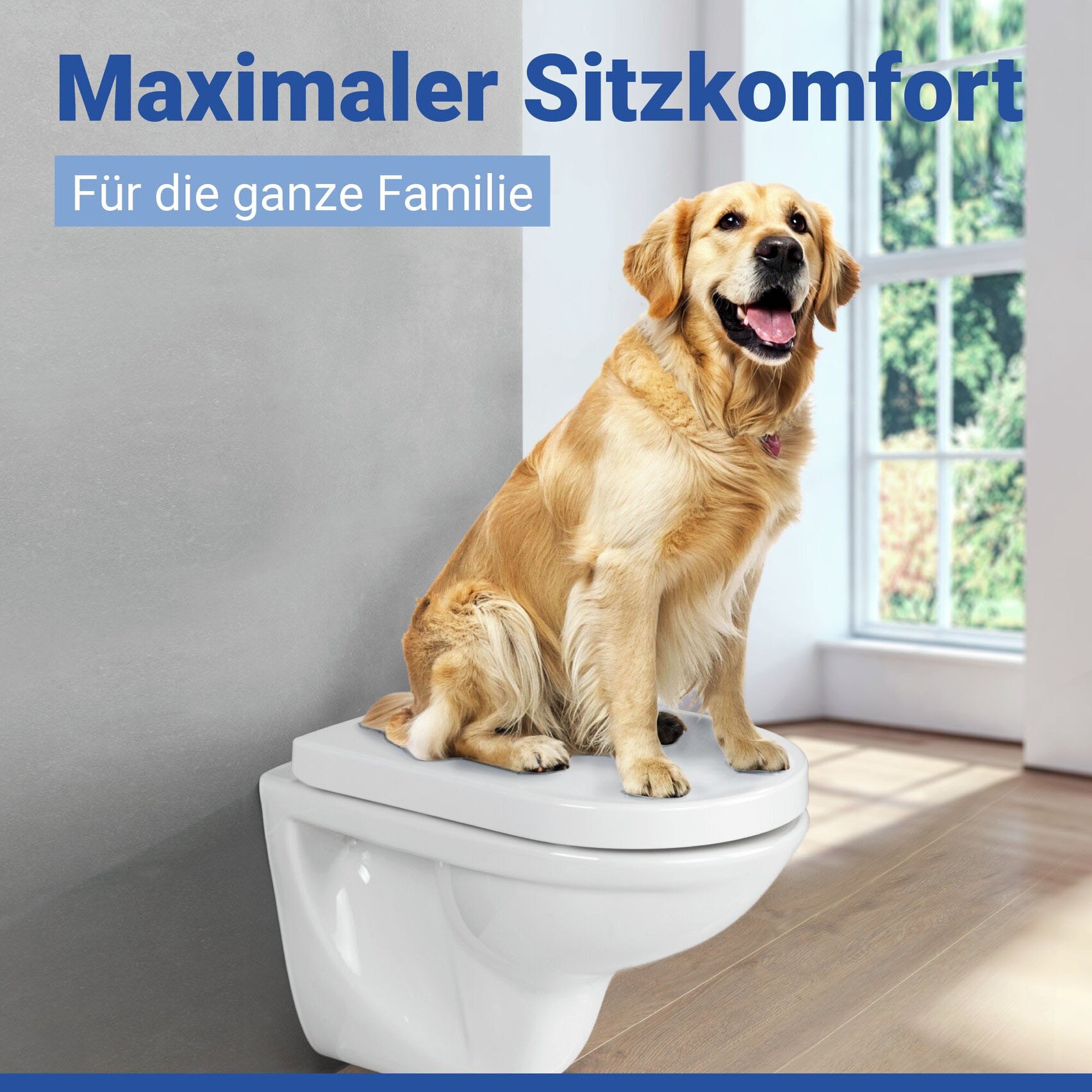 WENKO WC-Sitz »Palma« Mit Absenkautomatik