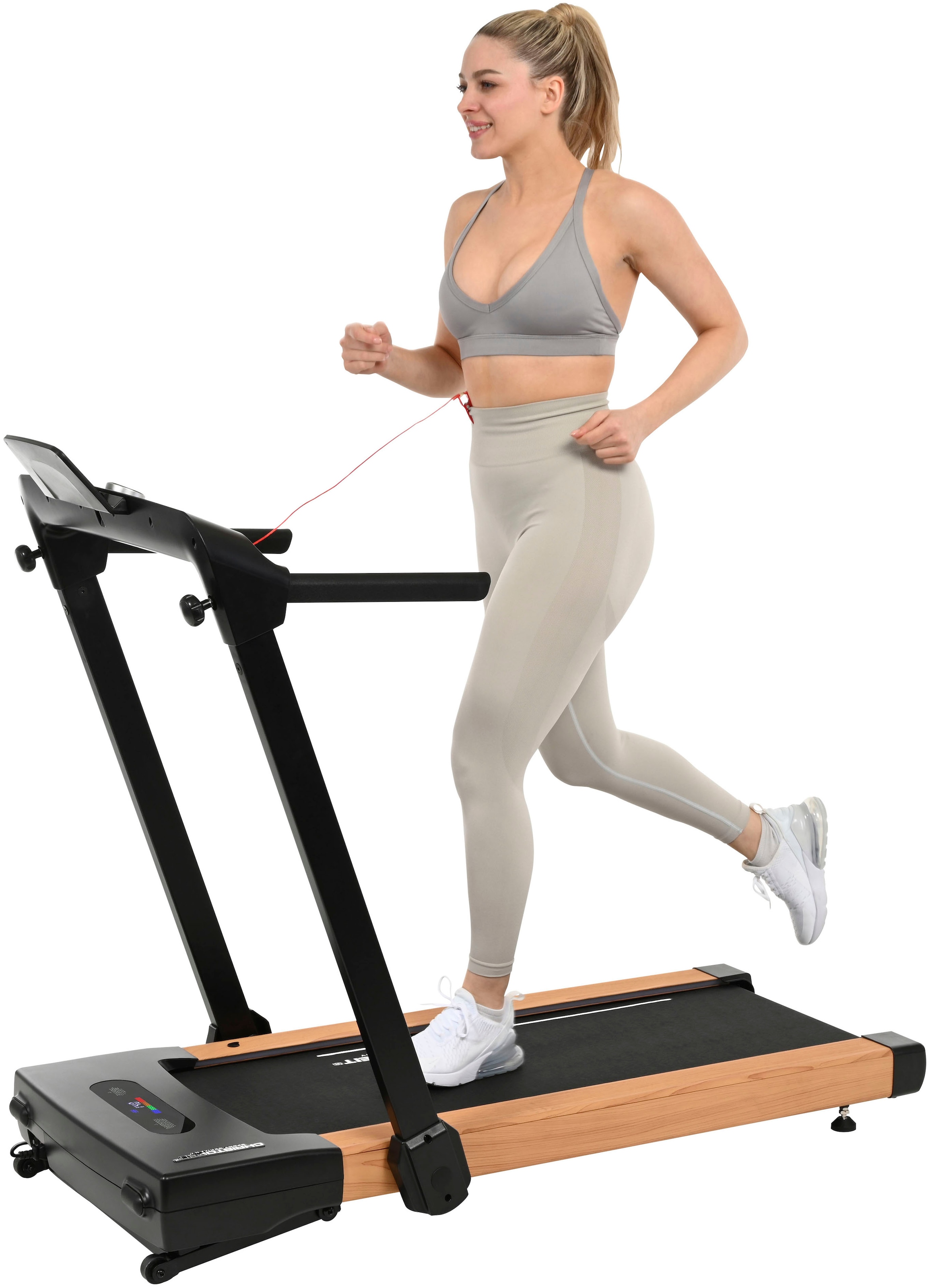 Christopeit Sport® Laufband »2 in 1 S«, (1 tlg., inkl. Bluetooth-Musikboxen), bis max. 14 km/h, klappbar