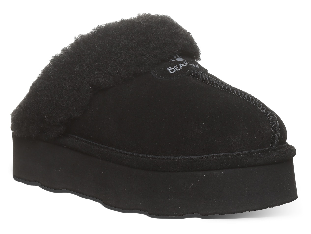 Bearpaw Hausschuh "RETRO PLATFORM", Mules, Clog, Slides mit Plateausohle günstig online kaufen