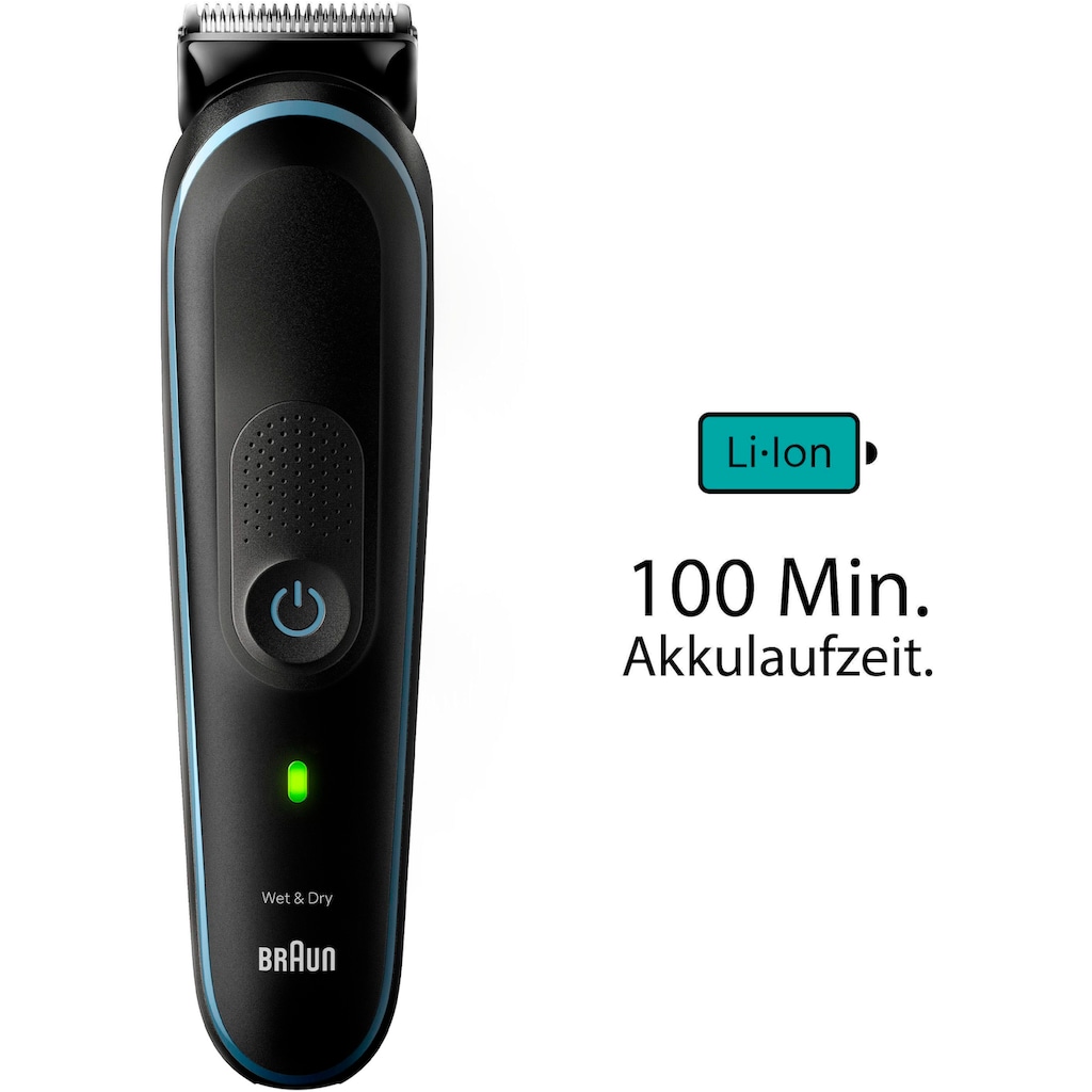 Braun Haarschneider »All-In-One Styling Set MGK5445«, Wasserdicht, 100 Min. kabellose Laufzeit