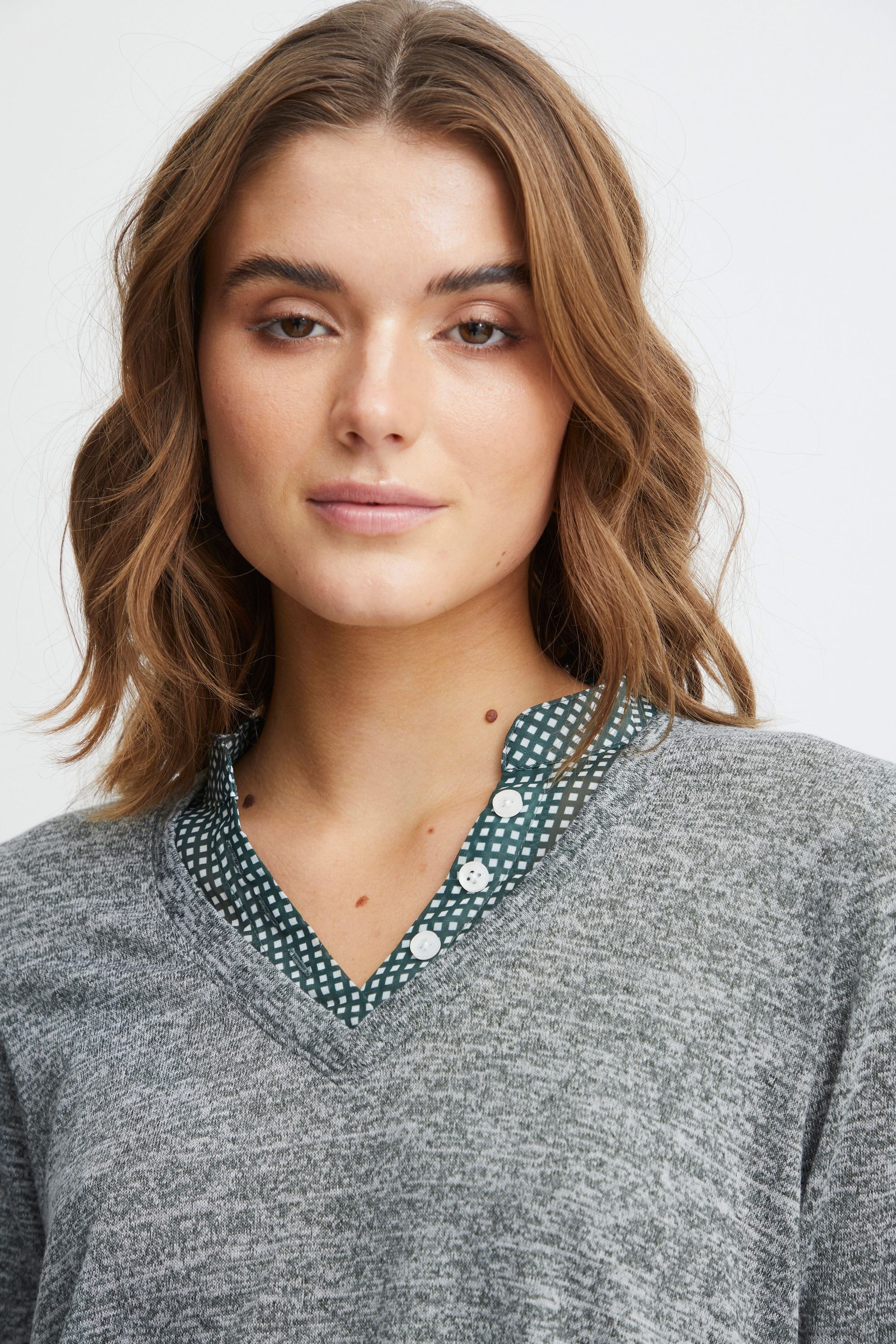 fransa Strickfleece-Pullover »Strickpullover FRRrexan«