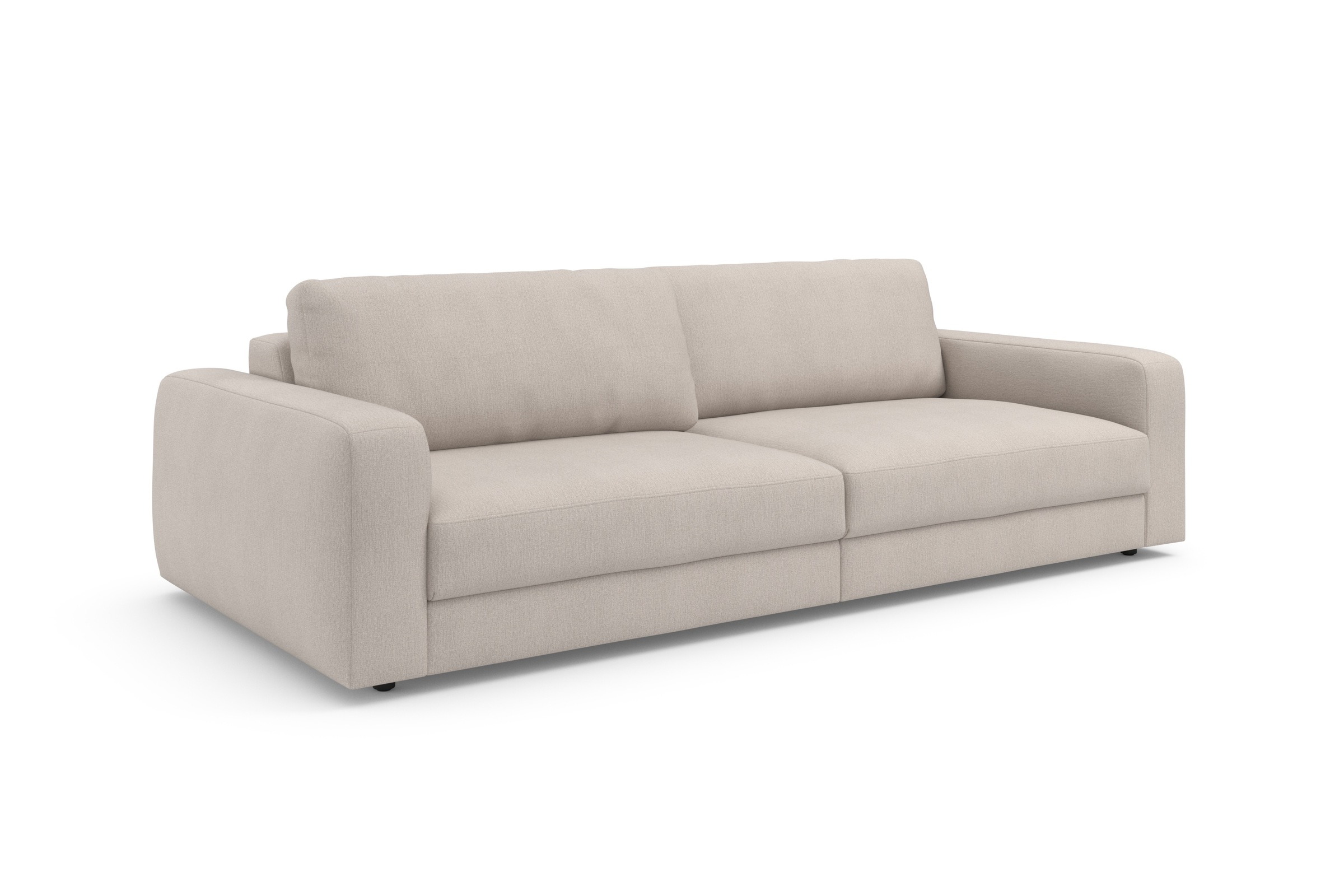TRENDMANUFAKTUR Big-Sofa »Bourbon«, (2 St.), extra tiefe Sitzfläche, wahlweise mit Sitztiefenverstellung bestellbar