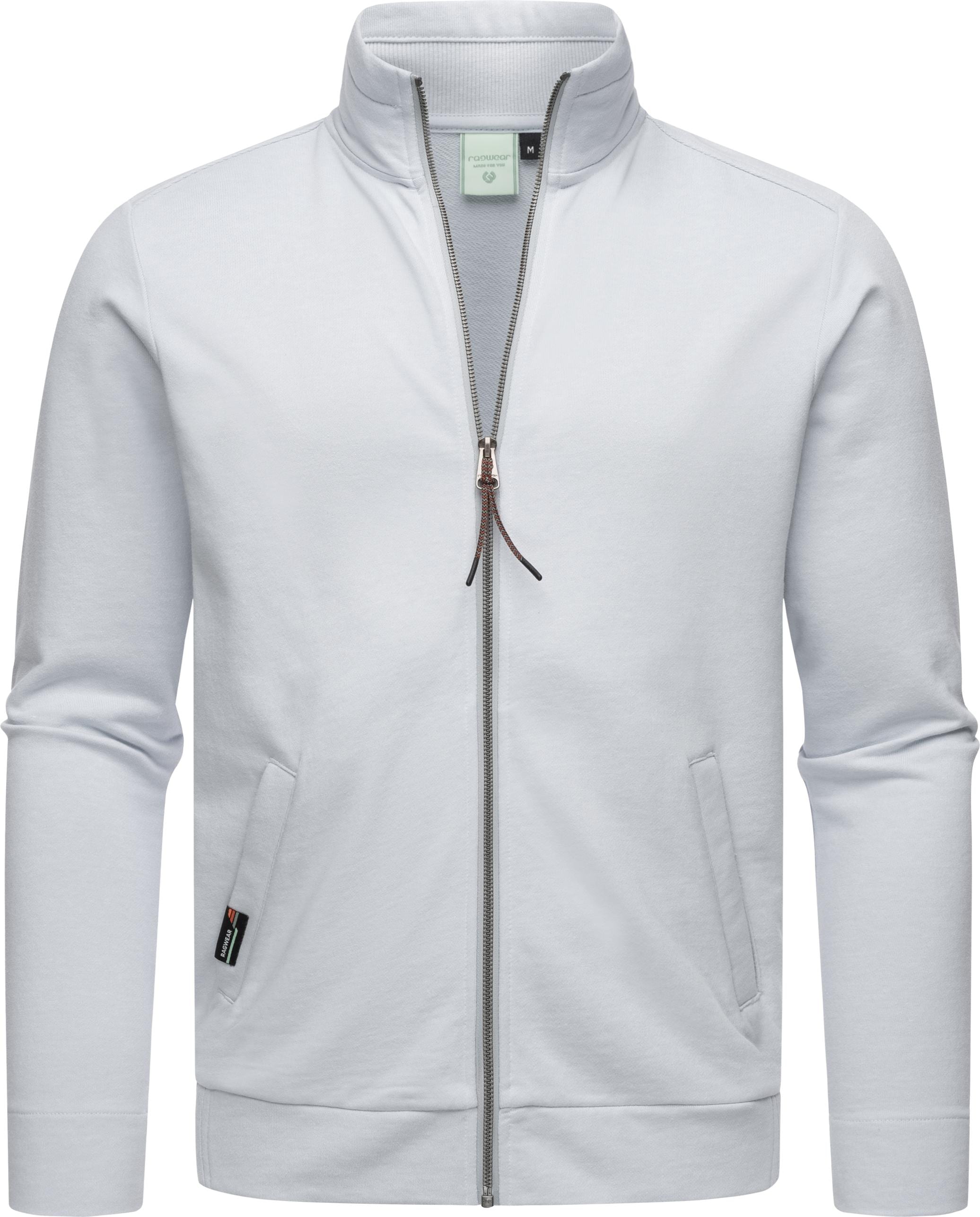 Ragwear Kapuzensweatjacke "Miet", coole Herren Basic Sweatjacke