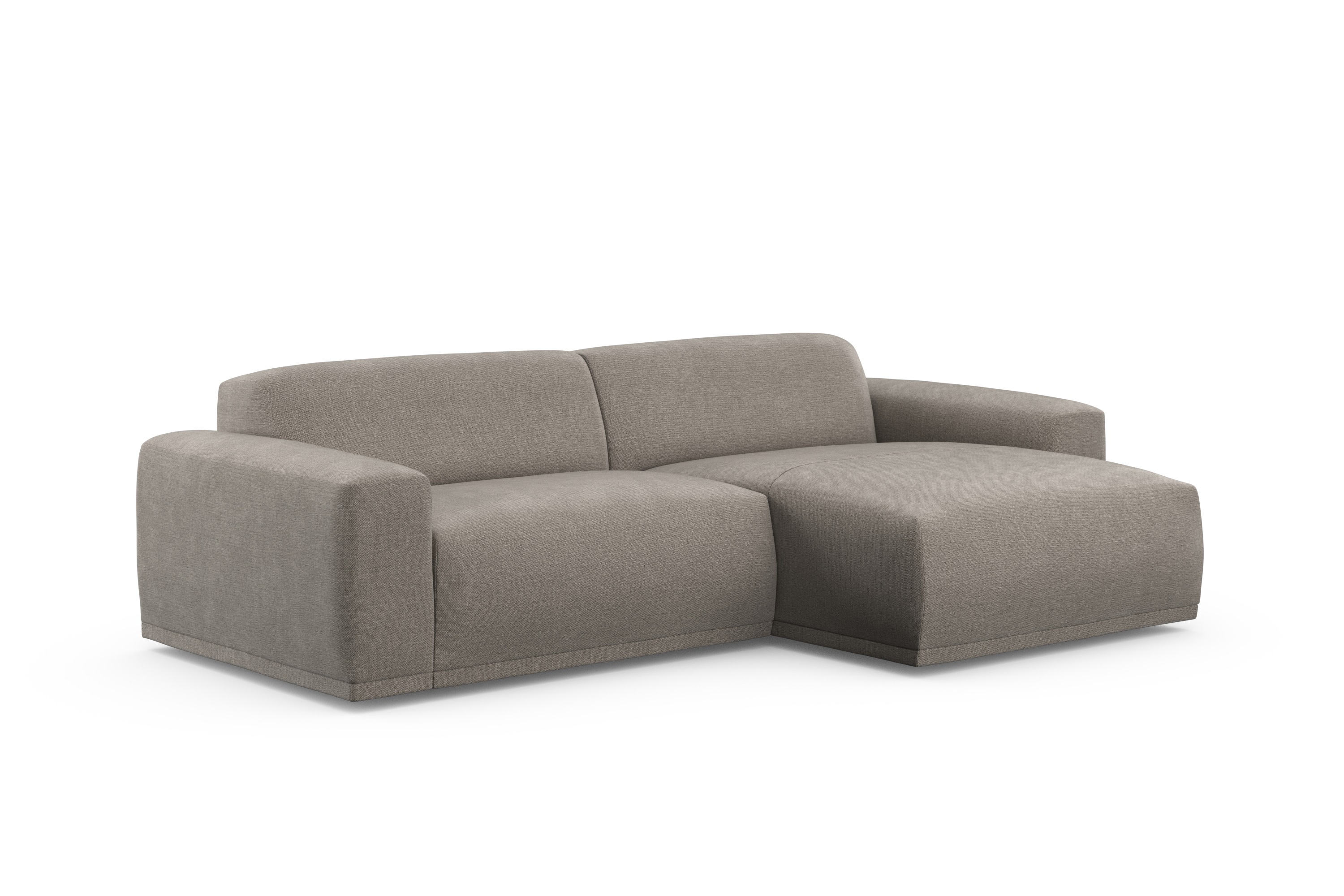 Thumbnail - TRENDMANUFAKTUR Ecksofa "Braga, mit hochwertigem Kaltschaum, L-Form, in Cord erhältlich" modernes Sofa, Couch mit hohem ...