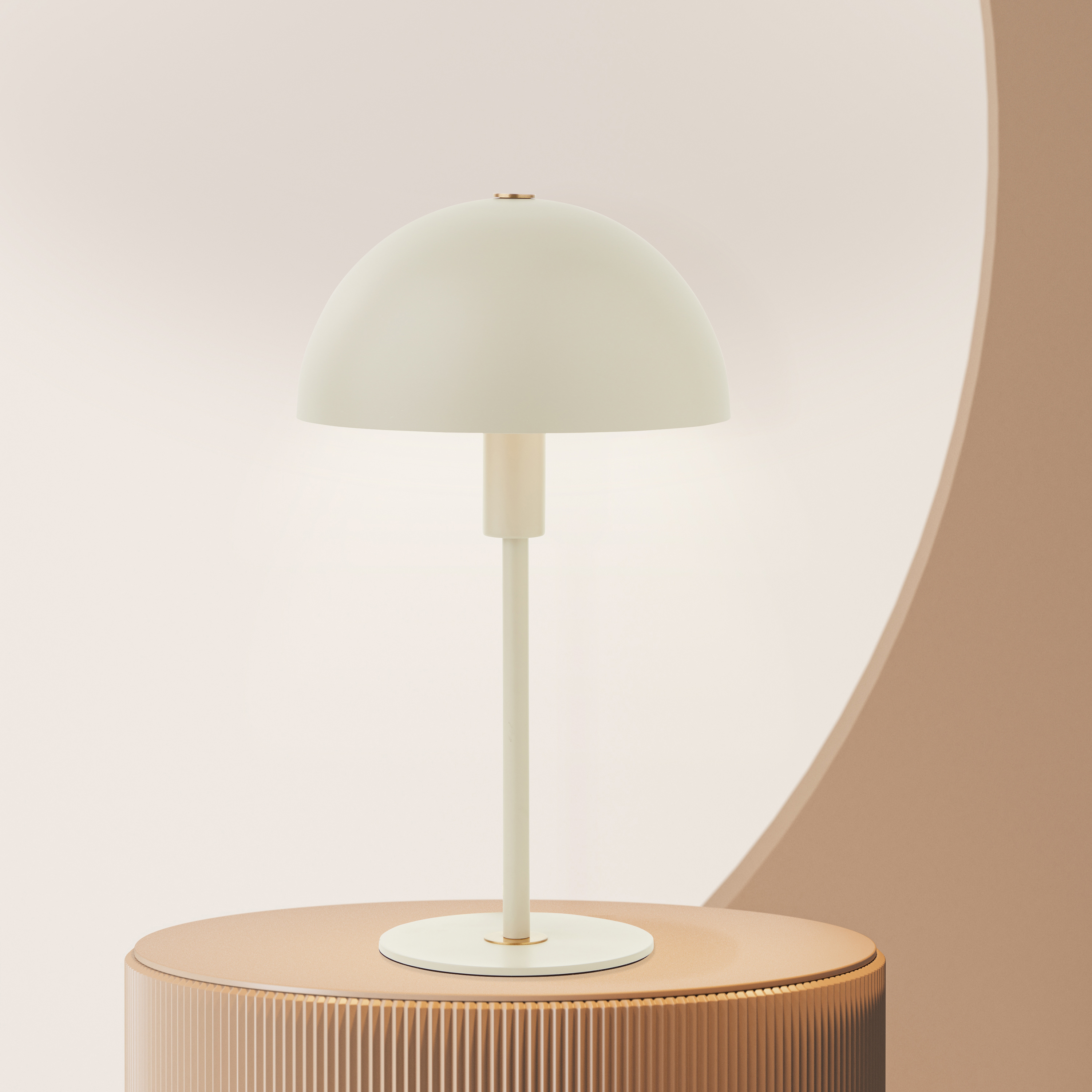 Tischleuchte »Linnea«, Pilzleuchte, Tischlampe Höhe 35,5 cm