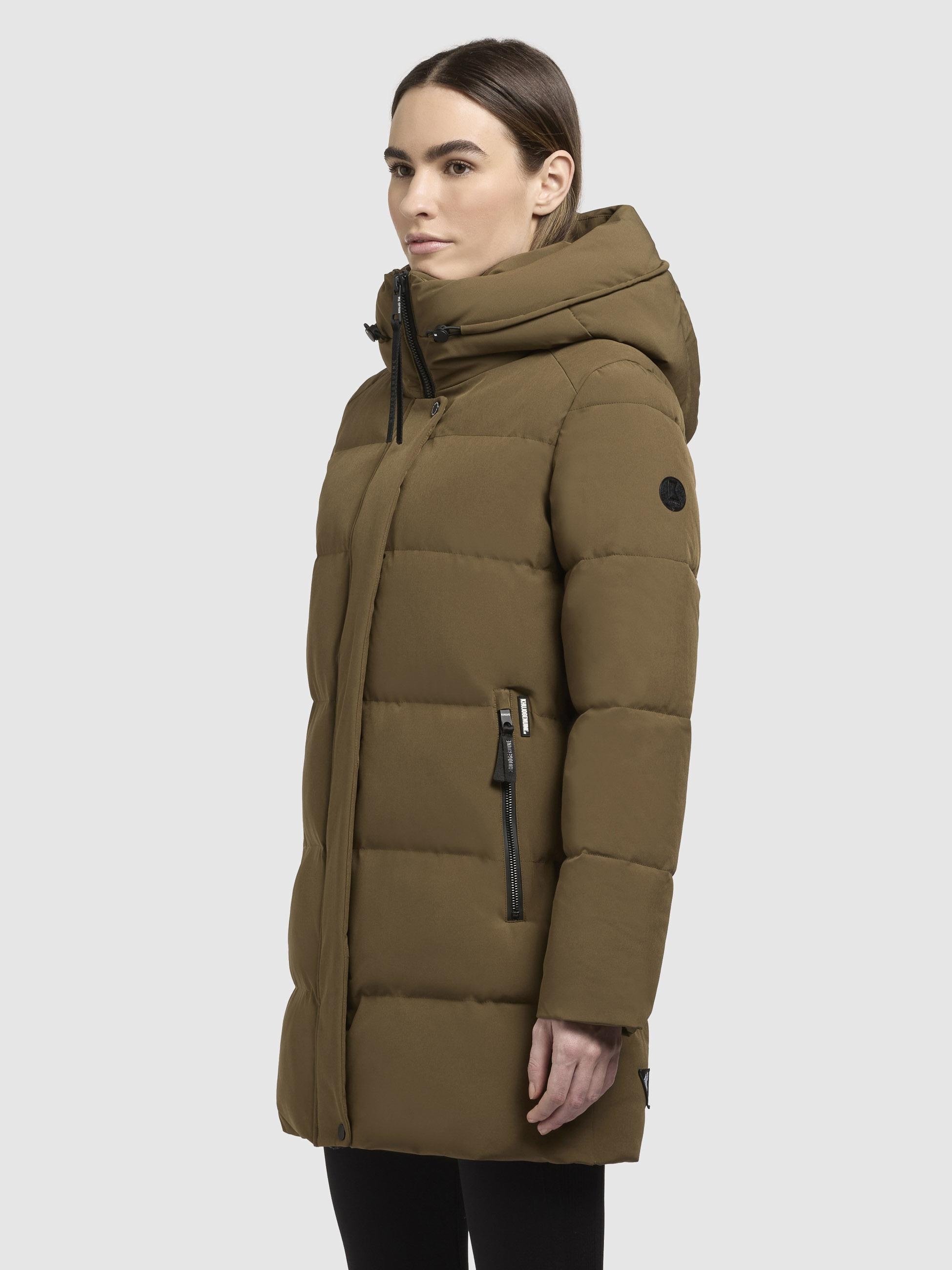 khujo Steppjacke »Lola-YM«, mit Kapuze, warme Winterjacke mit großzügiger Kapuze