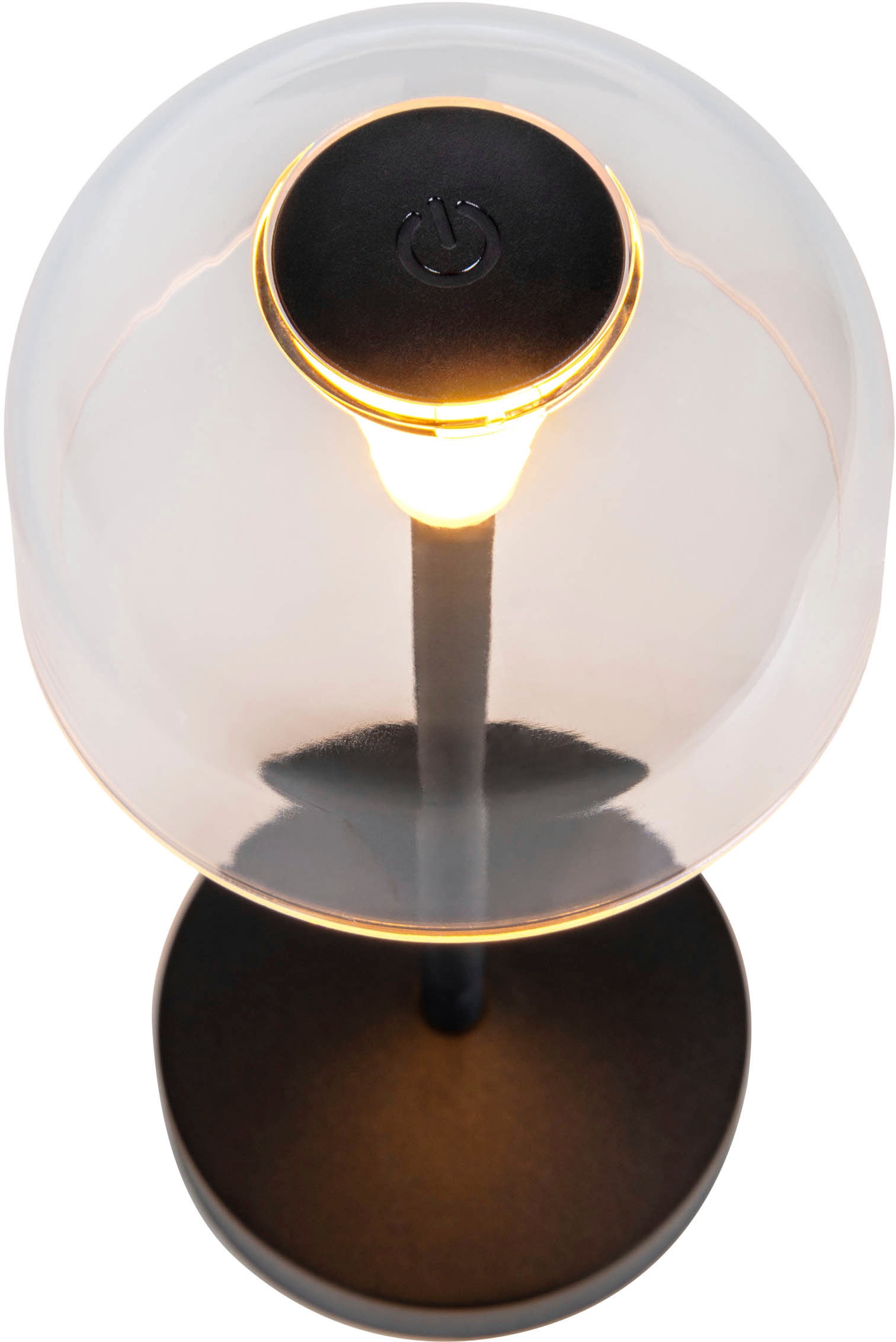 näve LED Tischleuchte »Gomba 18,5 cm«, 2er-Set, Leuchtmittel LED-Modul | LED fest integriert, über USB-Kabel aufladbar, Memoryfunktion, stufenlos dimmbar