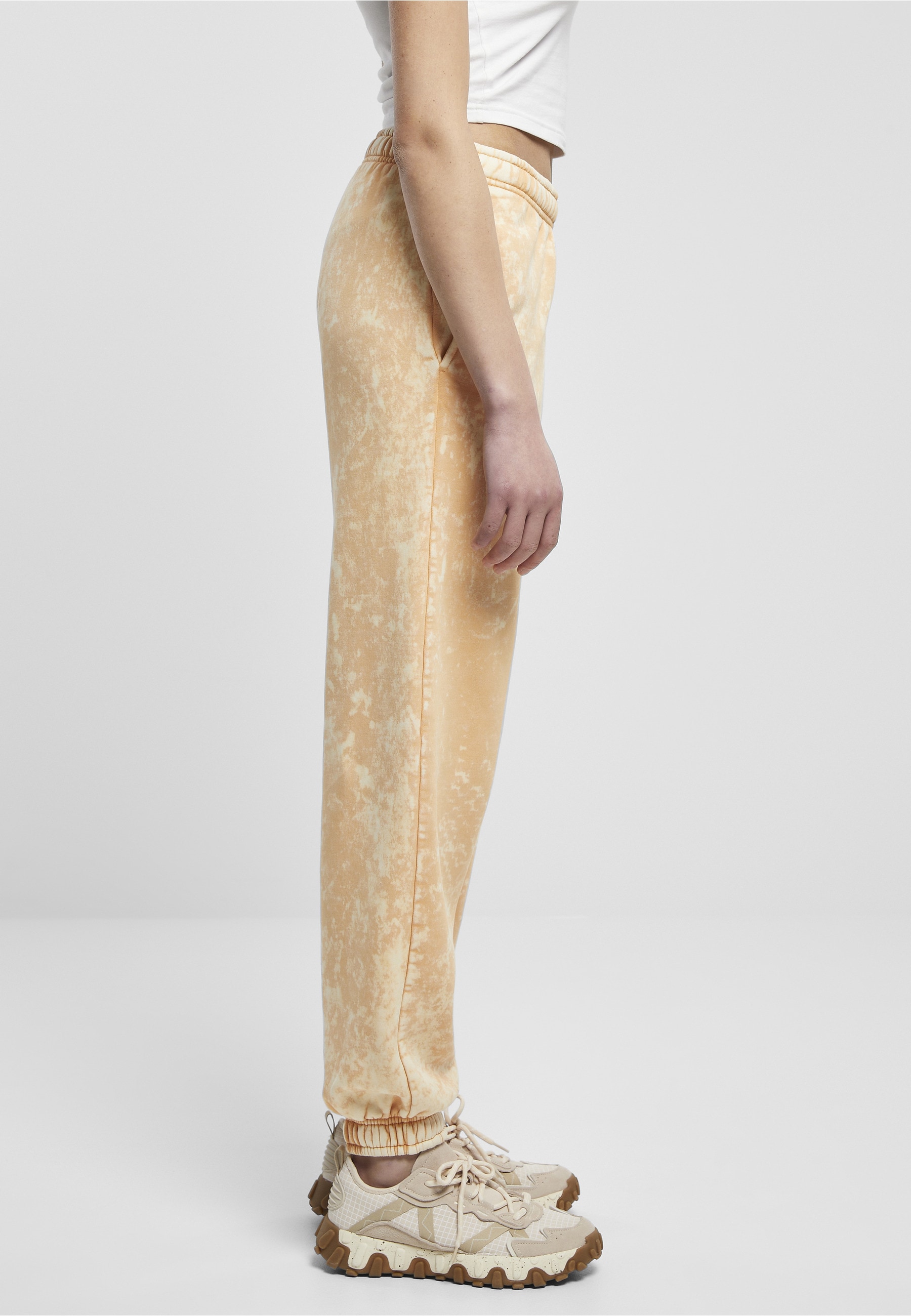 URBAN CLASSICS Jogginghose »Urban Classics Damen Ladies Towel Washed Sweat Pants«