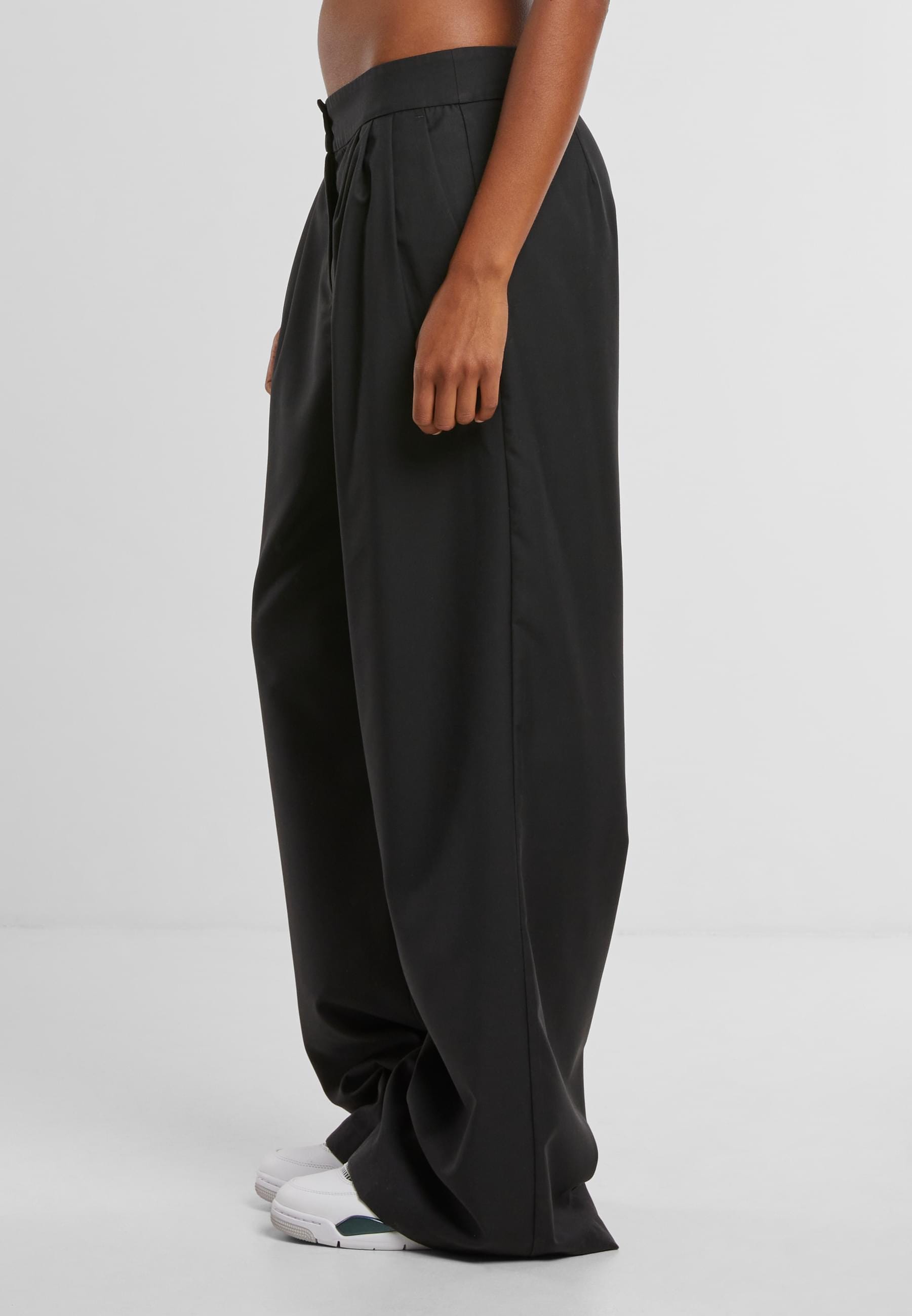 URBAN CLASSICS Stoffhose »Urban Classics Ladies Wide Leg Pants«, (1 tlg.)