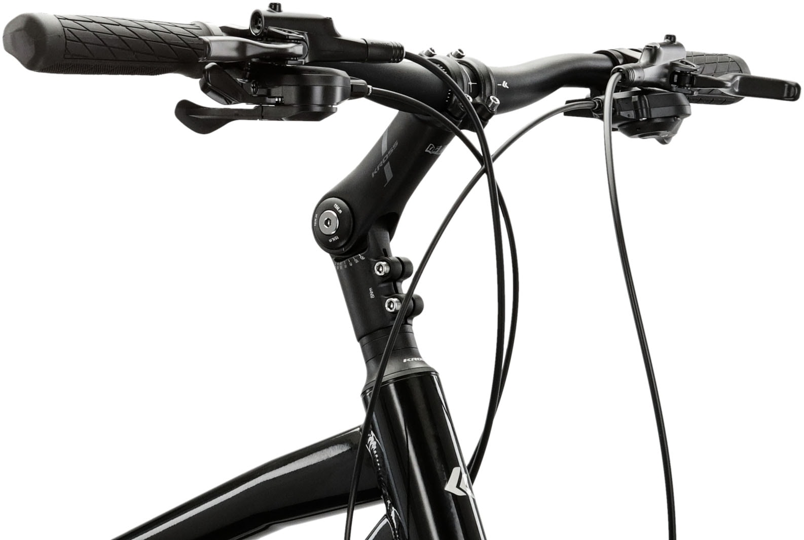 Kross Trekkingrad »Trekkingrad Trans 7.0 schwarz 20 Gänge«, 20 Gang, Shimano, CUES U6020 Schaltwerk, Kettenschaltung