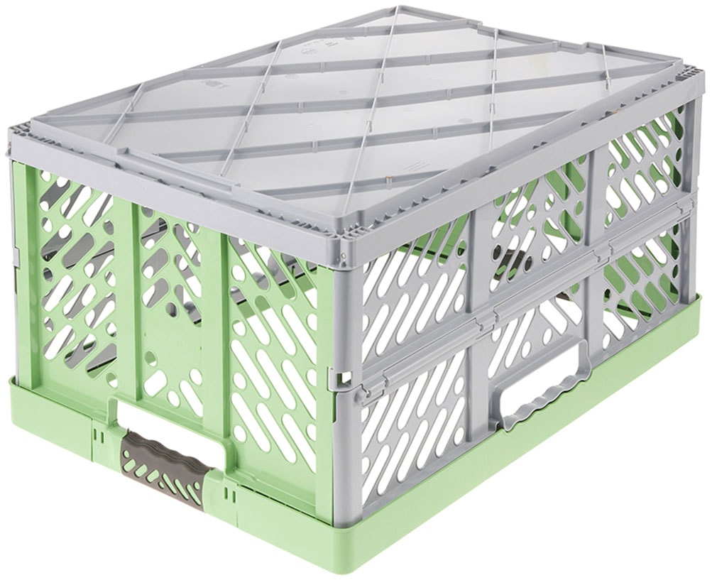 keeeper Klappbox »Profi-Klappbox ben eco mit Softgriffen (Set 2 St.) 45 l, 54x37x28 cm« Soft-Touch-Griffe, zusammenklappbar, leicht zu reinigen