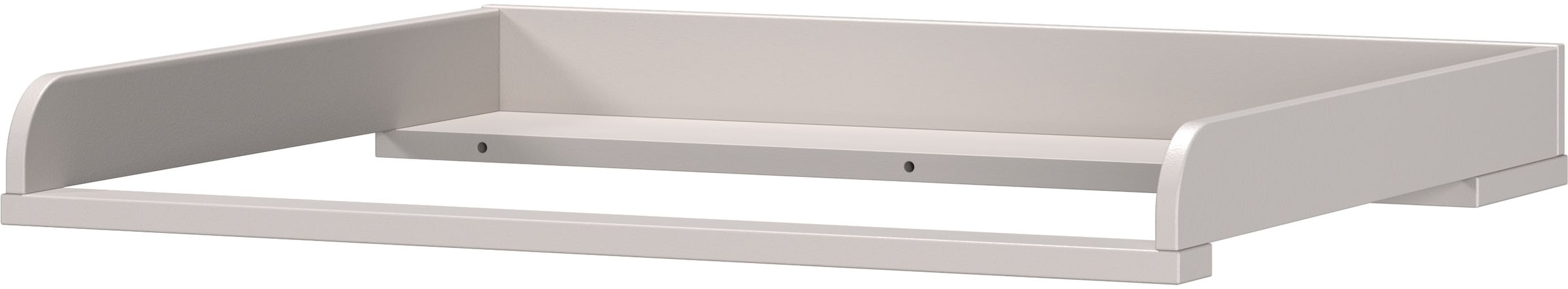 Wickelaufsatz GERMANIA, B:89cm H:10cm T:77cm, braun, Spanplatte, Wickelaufsätze, "GW-Alkmaar", mit GS-Zertifizierung