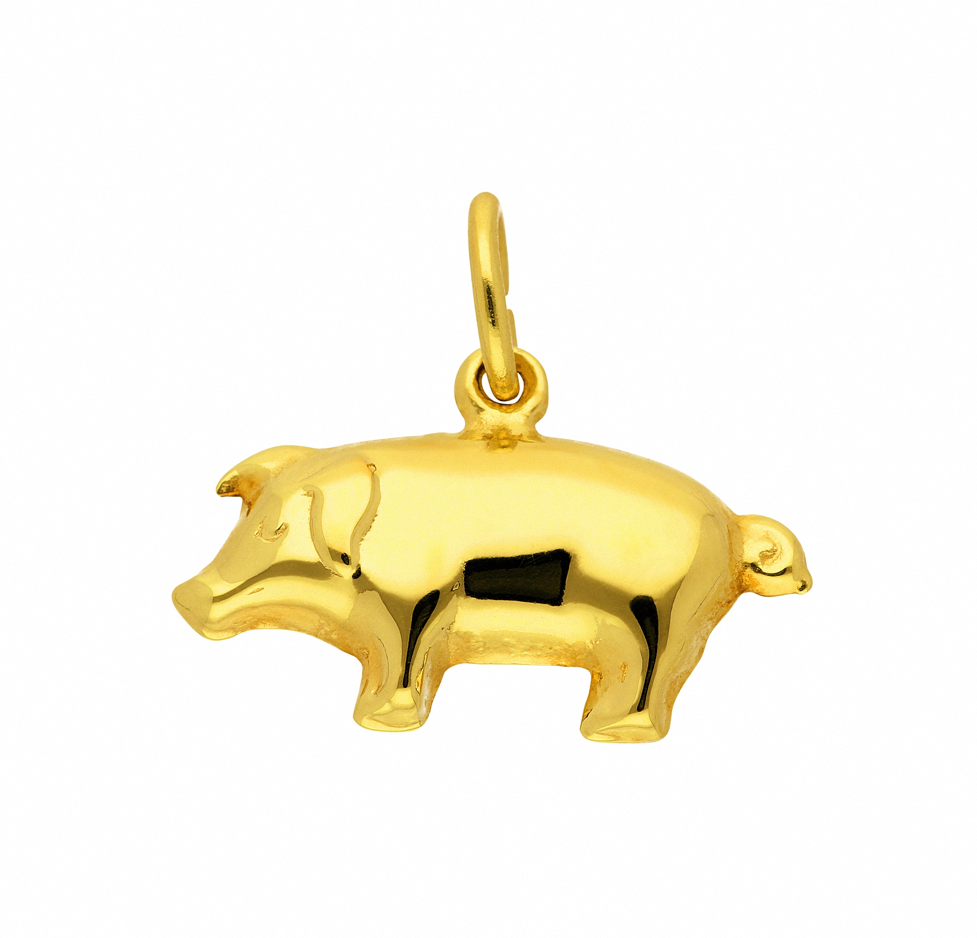 Kette mit Anhänger »333 Gold Anhänger Schwein«, Schmuckset - Set mit Halskette