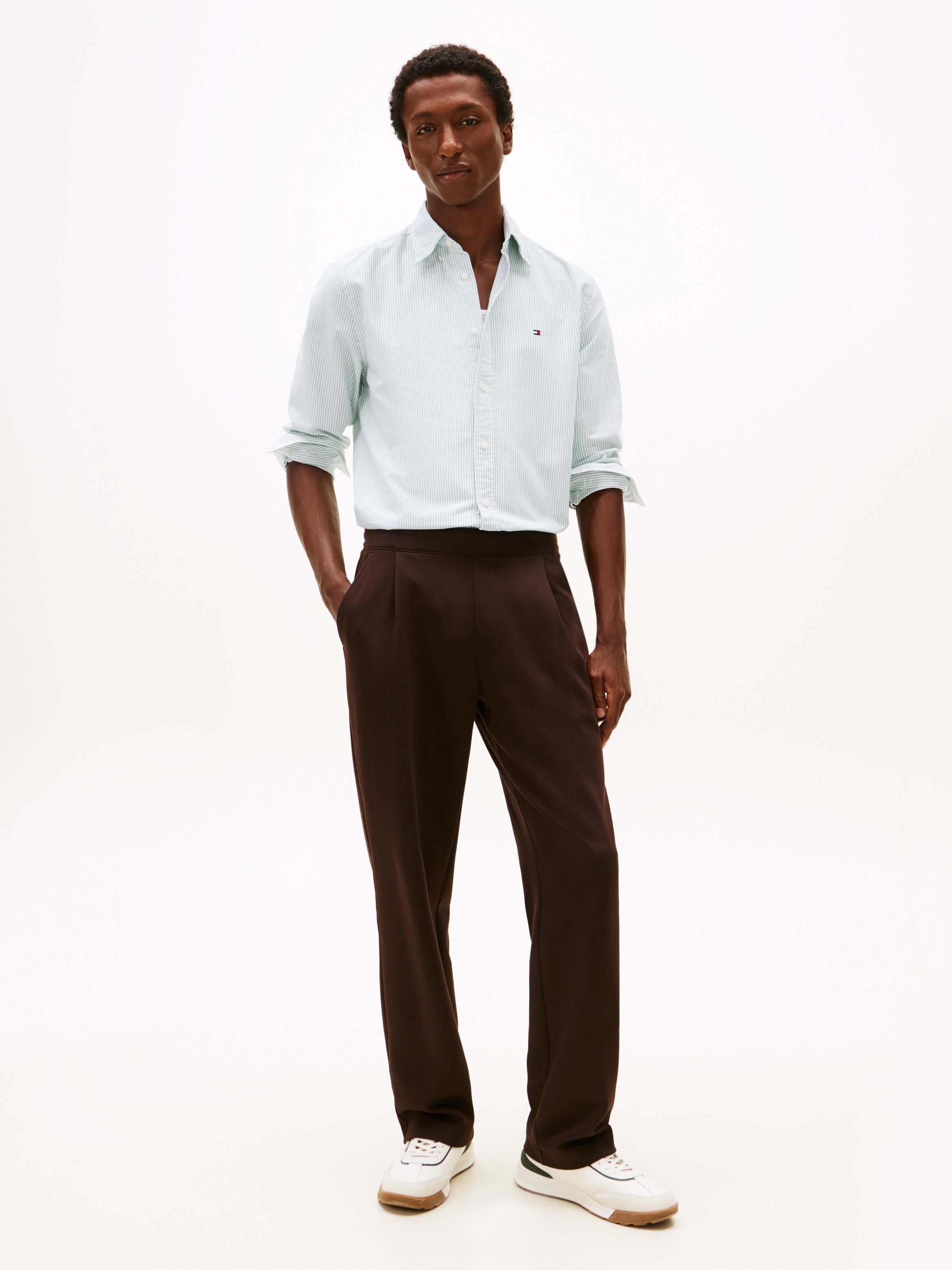 Thumbnail - Tommy Hilfiger Langarmhemd "HERITAGE OXFORD STRIPE Regular Fit SHIRT"