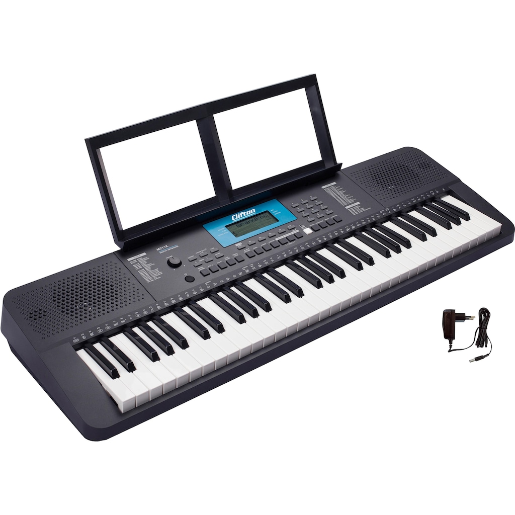 Clifton Home-Keyboard »M211«, mit 200 verschiedenen Schlagzeug Grooves