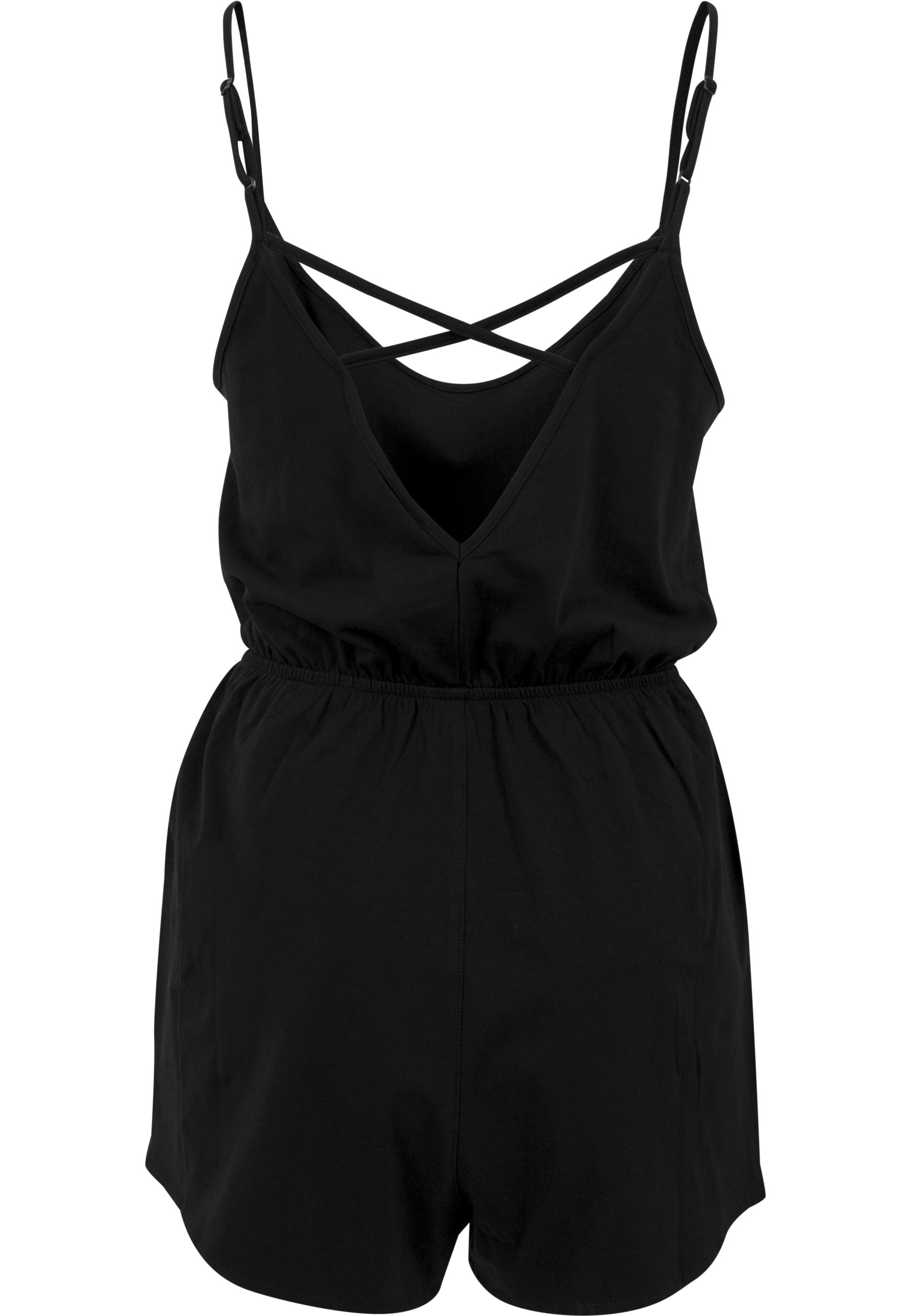 URBAN CLASSICS Jumpsuit "Urban Classics Damen Ladies Short Spaghetti Jumpsu günstig online kaufen