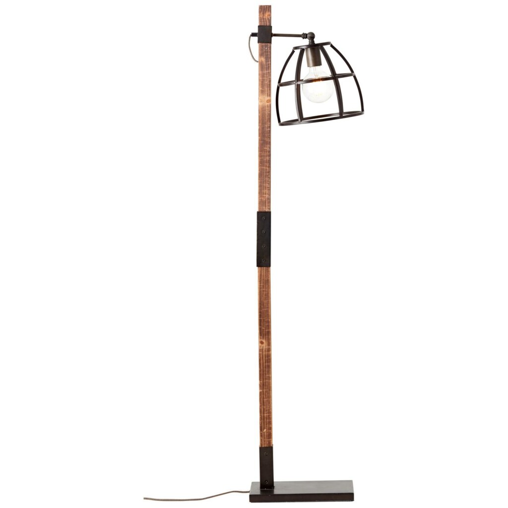 Brilliant Stehlampe »Matrix Wood«, 1 flammig-flammig